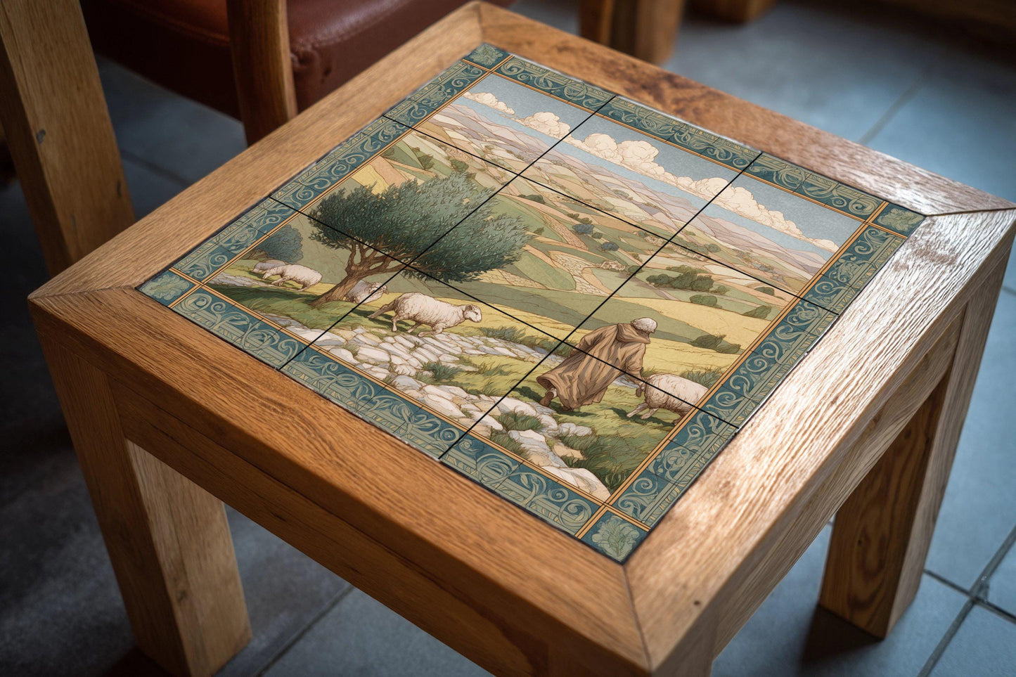 Ceramic Tile Mural: Pastor — Culinary Wall Décor