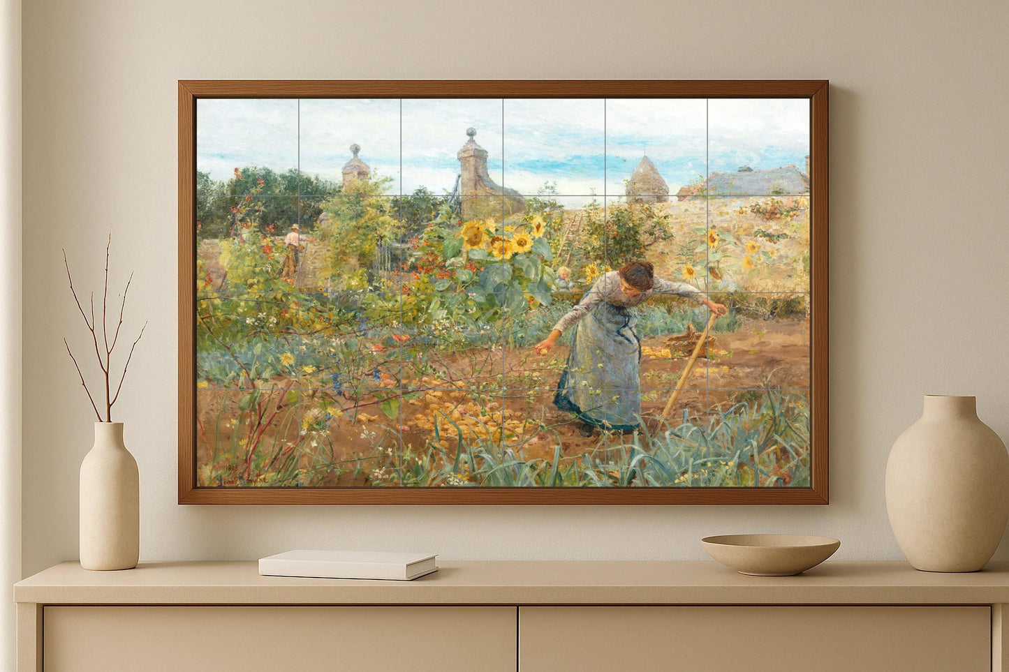 Mural de vida en la granja