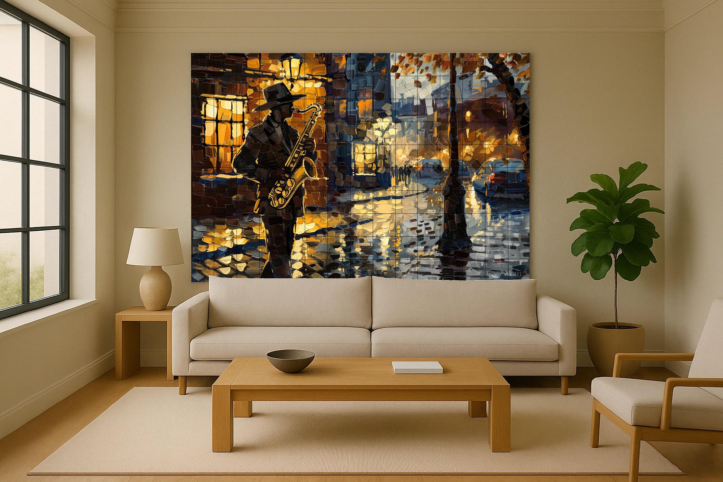 Jazz di Nueva Orleans — Decoro di Viaggio, Arte da Parete in Ceramica