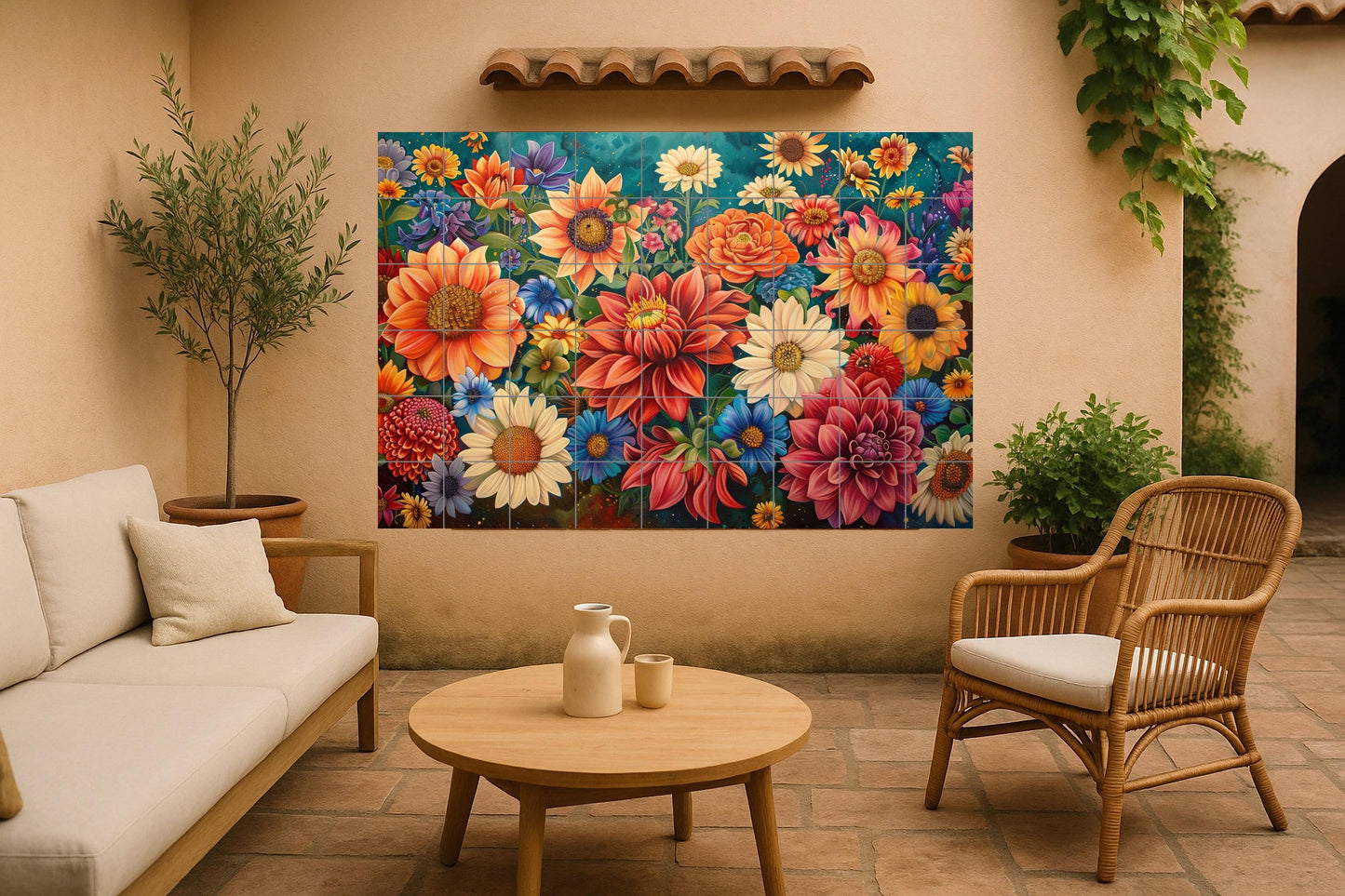Dalia Mexican — Devotional Tile Art · Tile Wall Art