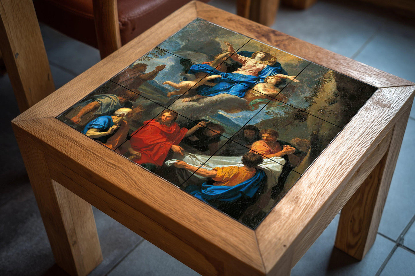 Asunción von Maria · Keramik-Wandbild — Christliche Wandkunst