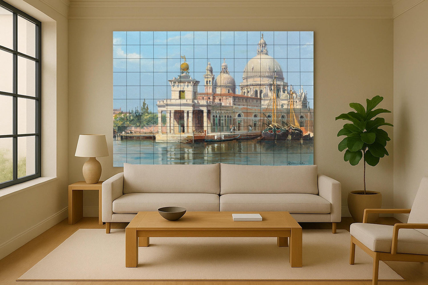 Ceramic Tile Mural: Venice — Cityscape in Tile