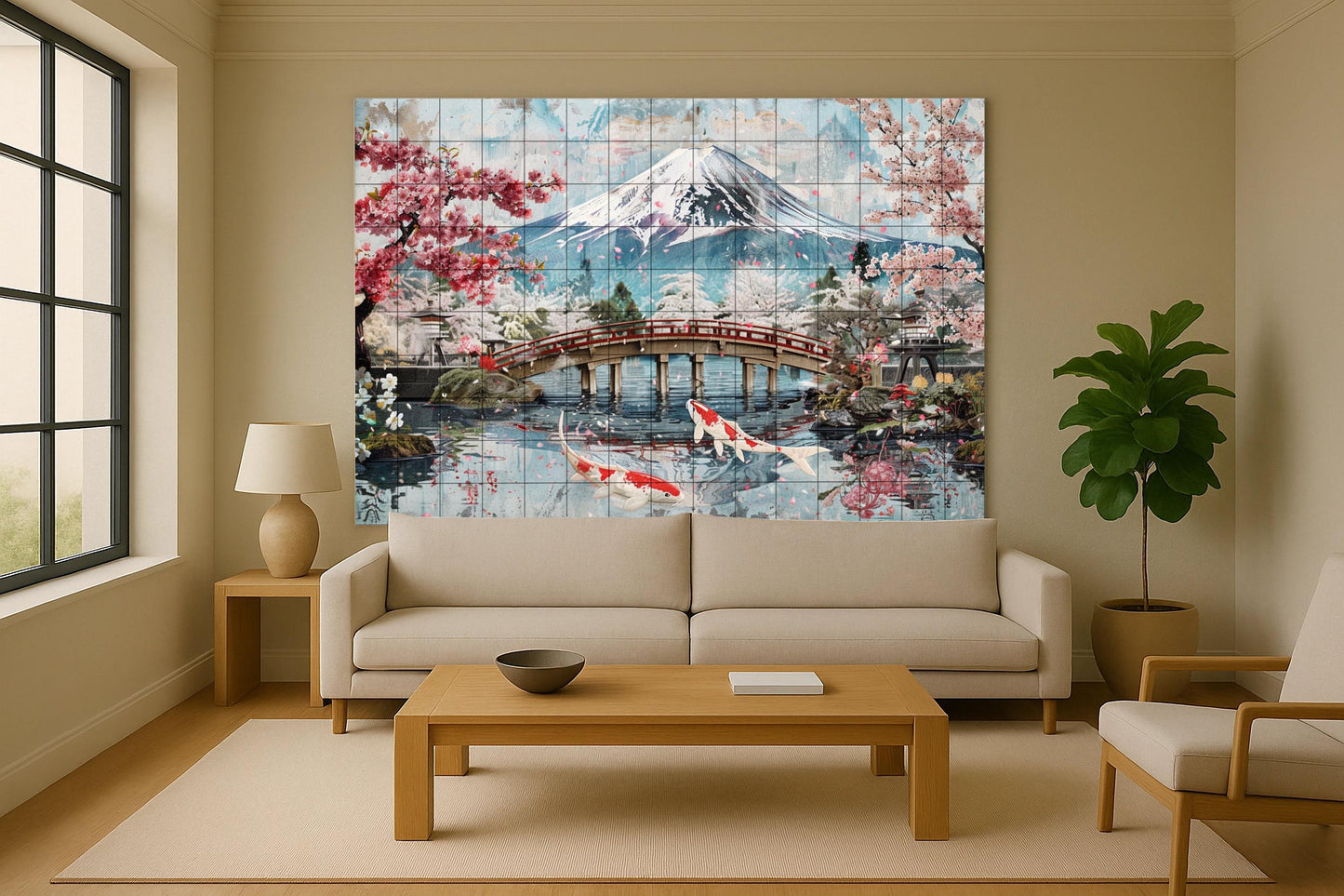 Garden japonés — Garden & Scenery Décor · Ceramic Tile Mural