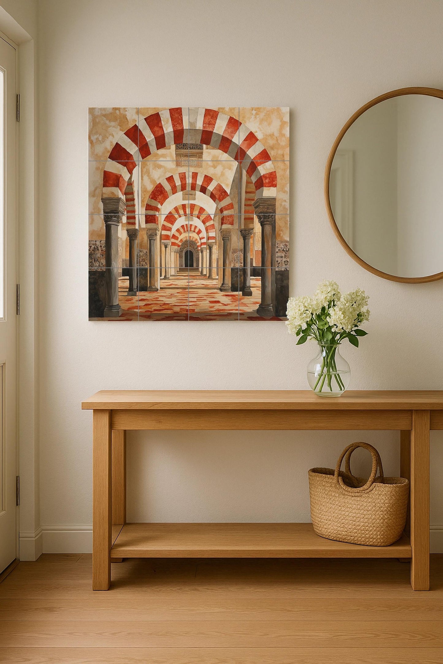 Cordobés — Folk & Ornamental Art · Ceramic Tile Mural