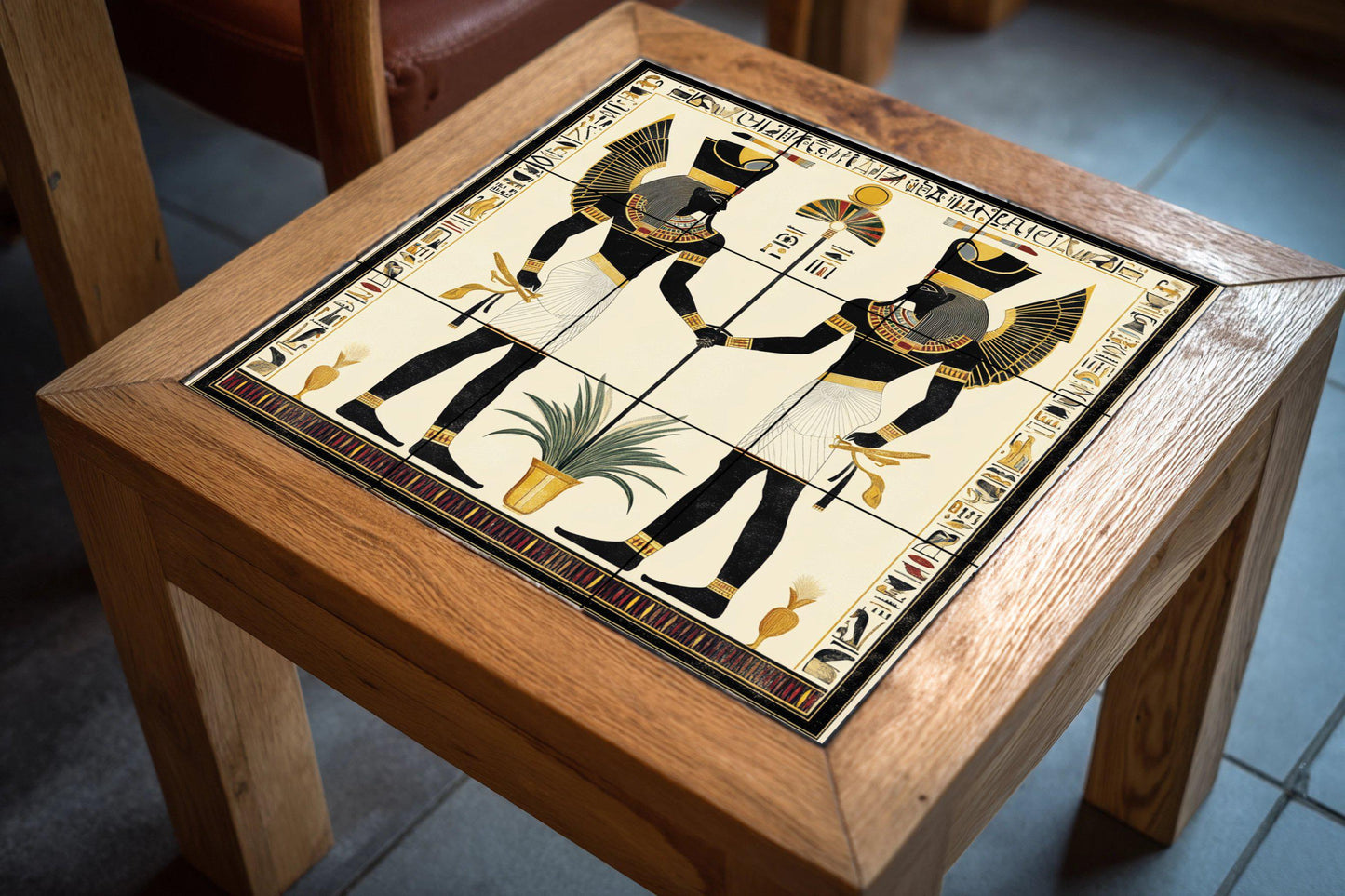 Fliesenbild Des Antik Egipto — Antiker Sagen-Dekor