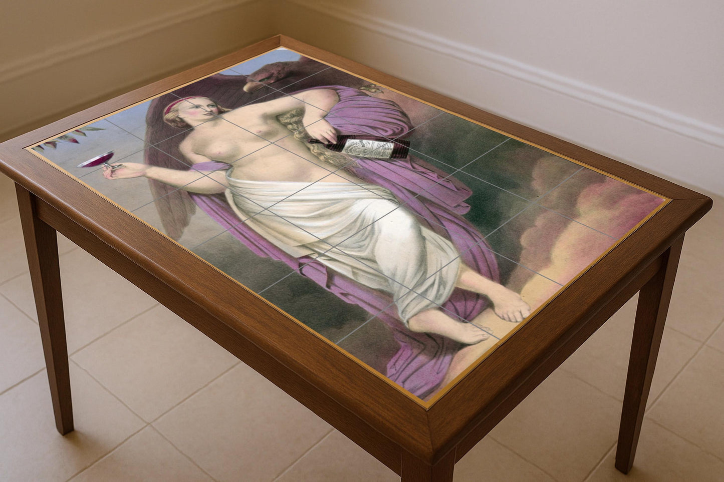 Elegance Mythical — Mythological Scene · Ceramic Tile Mural