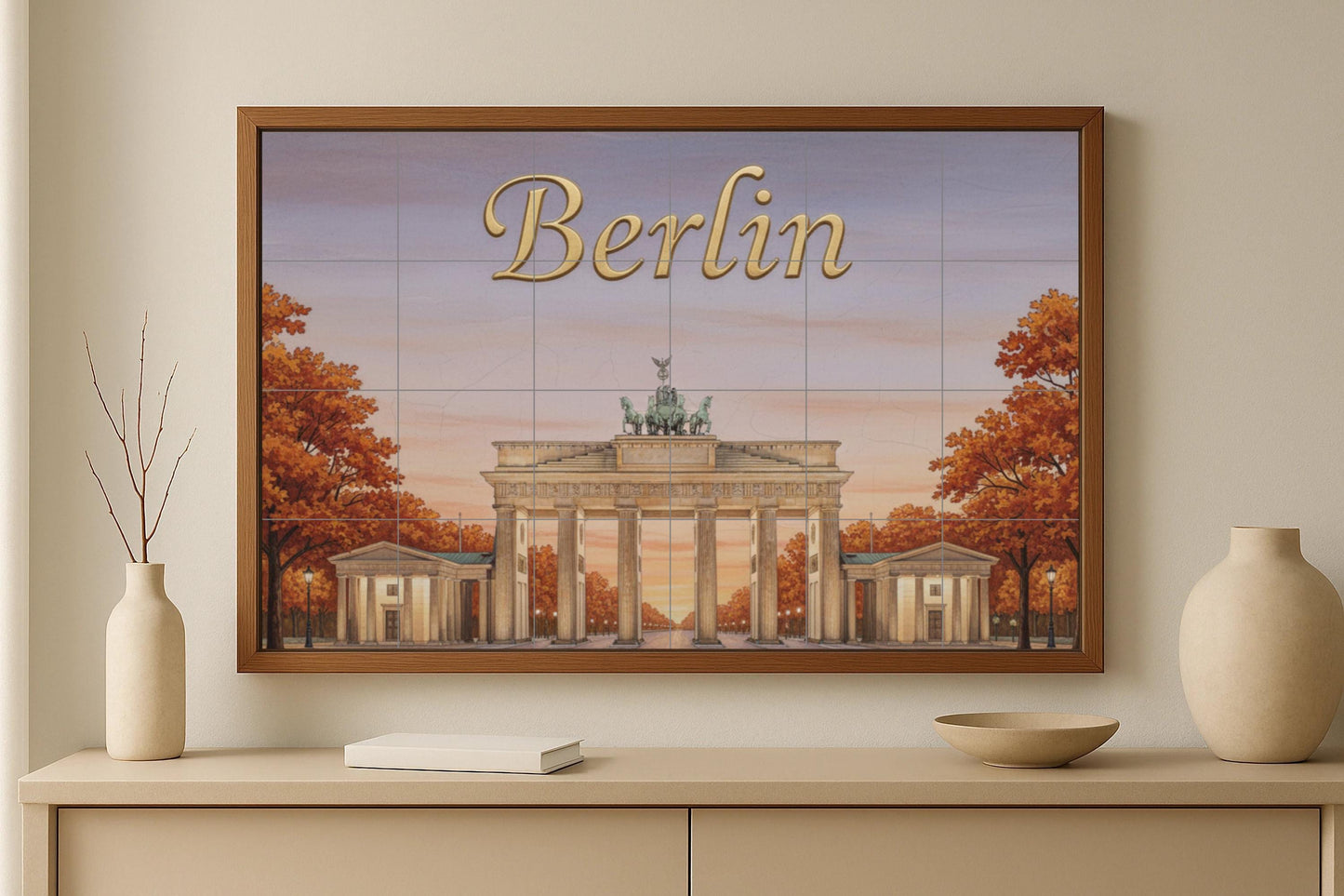 Berlin · Keramik-Wandbild — Städte & Monumente