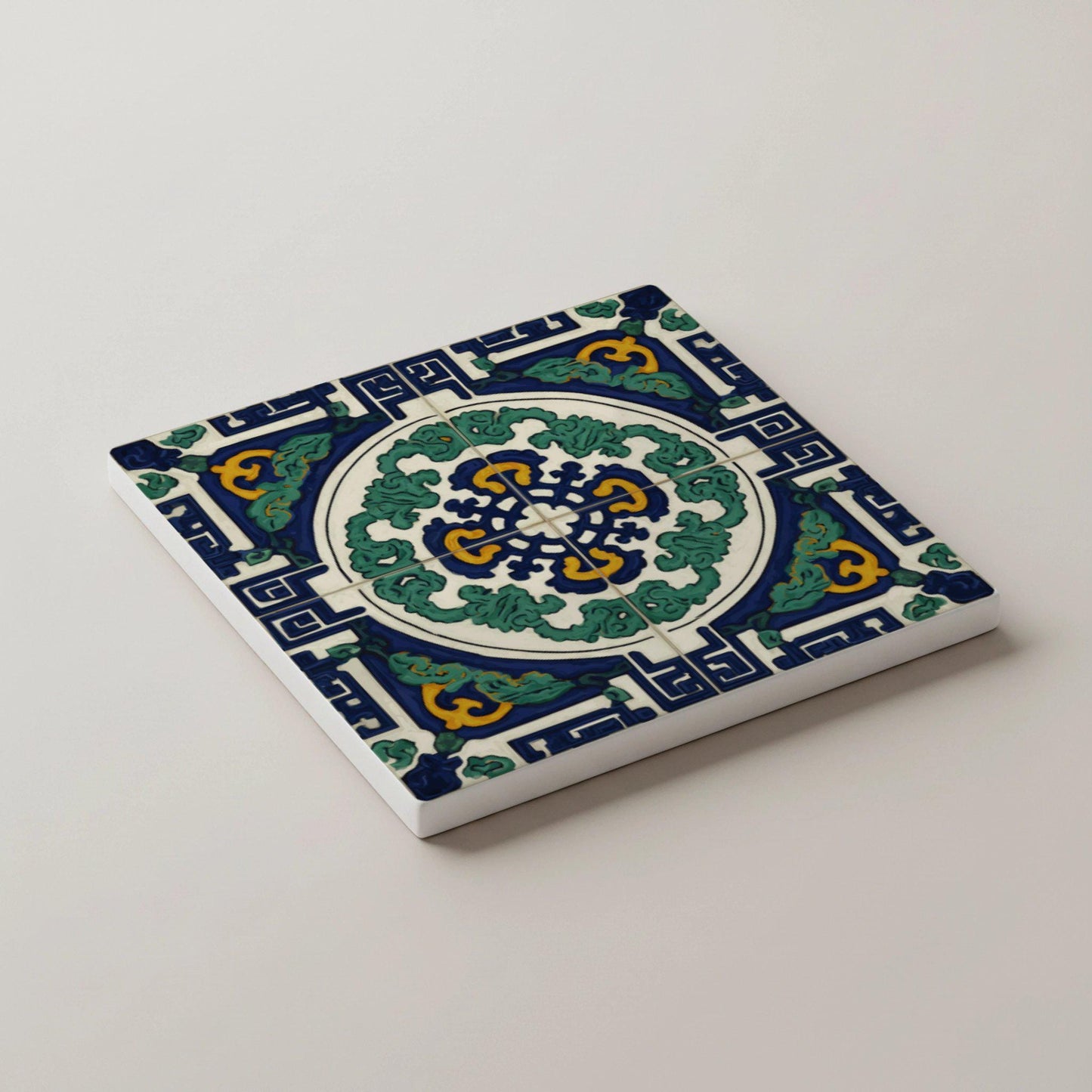 Dinastía Qing · Dessous de Verre avec Liège — Set de Table pour Amateurs de Design