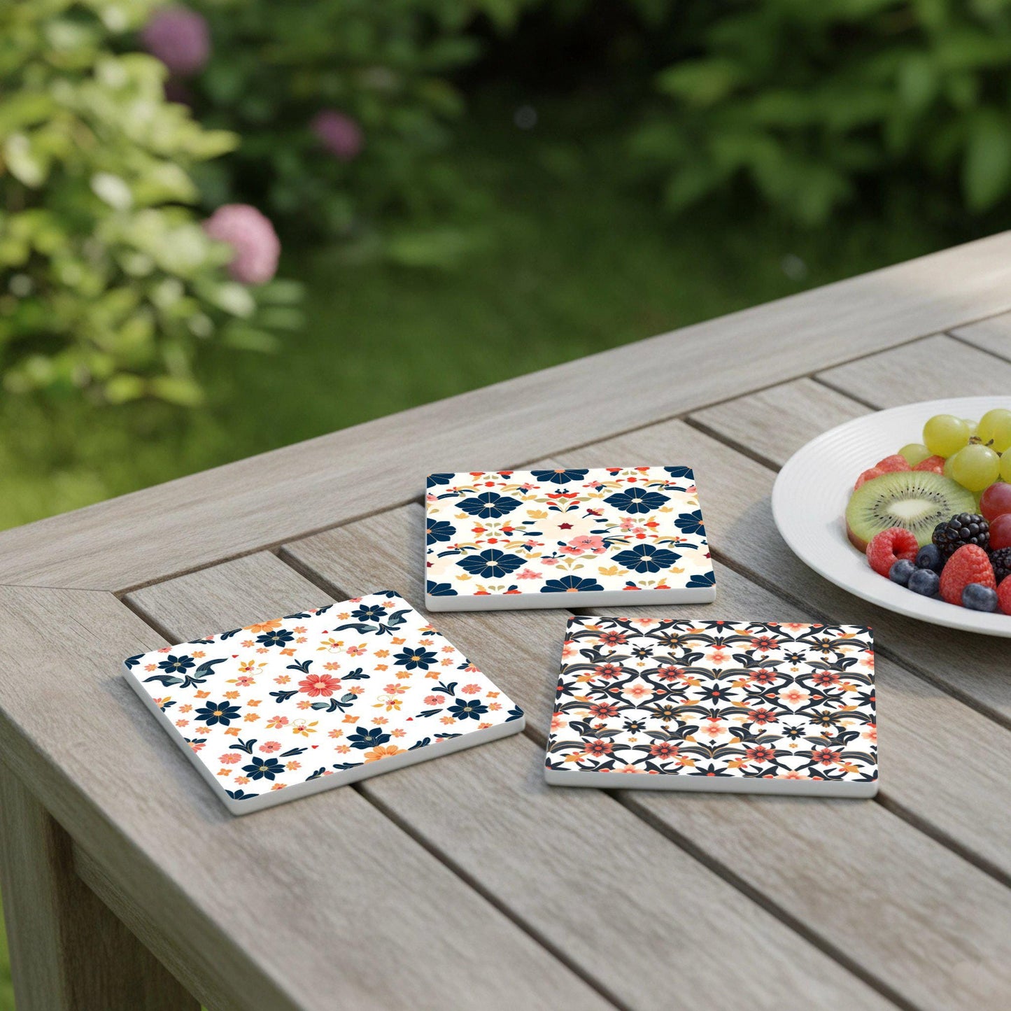 Diseño japonés · Sottobicchieri con Sughero — Set da Tavola per Amanti del Design
