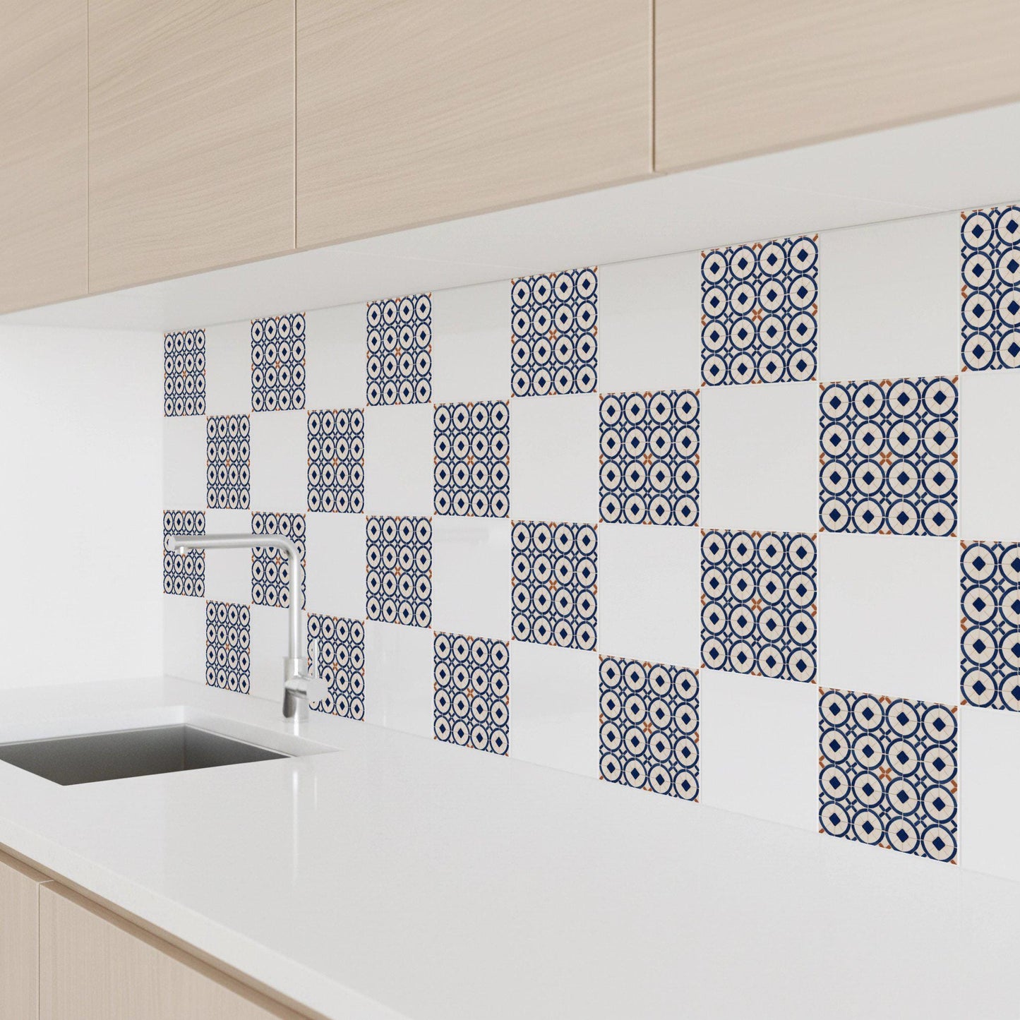 Küsten Geometrisch — Keramikfliese, Geometrisches Muster