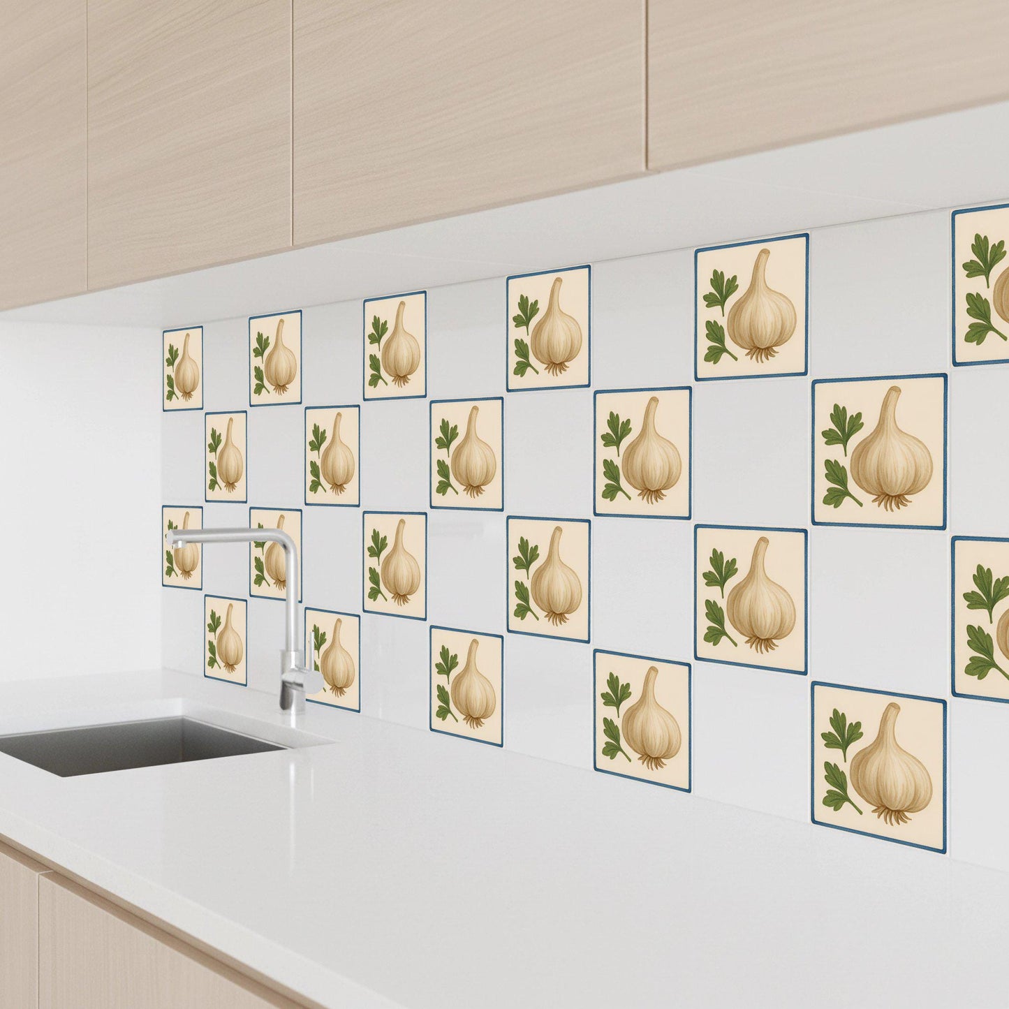Fliese Knoblauch Mediterran · Südländischer Charme