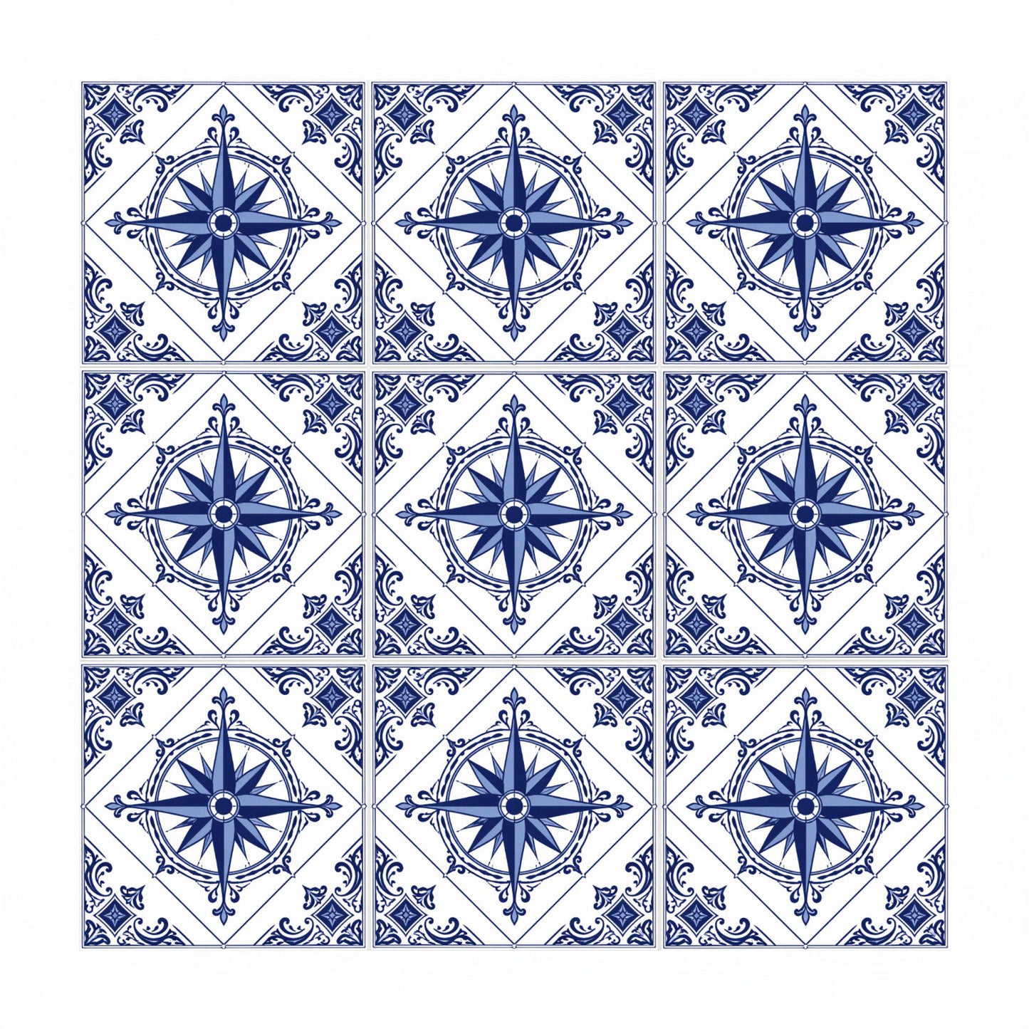 Ceramic Tile Bari Majolica — Mediterranean Style