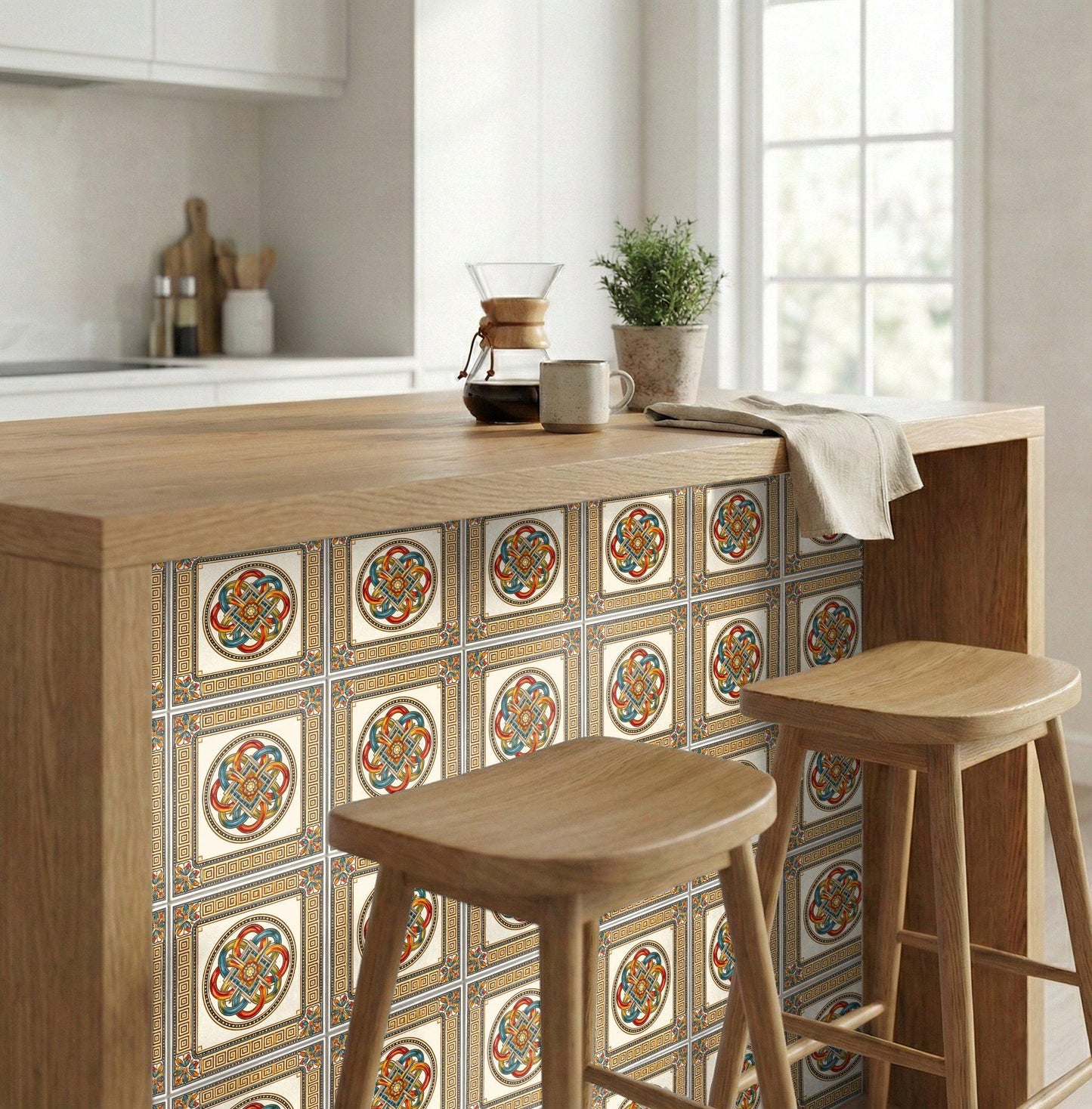 Carreau Byzantine Revival · Design Géométrique Moderne