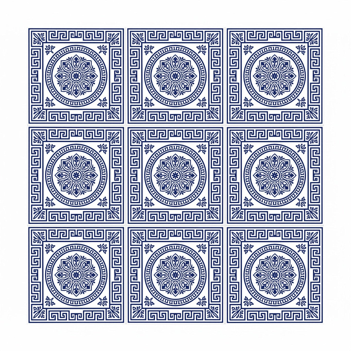 Azulejo Athens griego Key