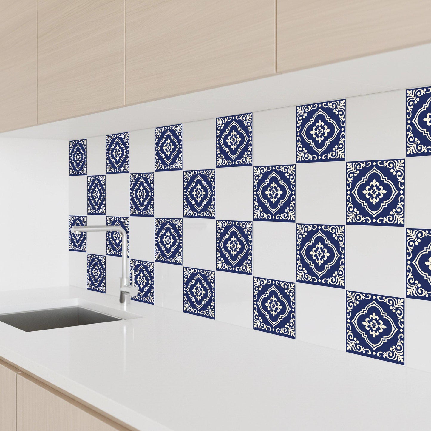 Royal Blue Ornamental — Southern-European Charm Decorative Tile