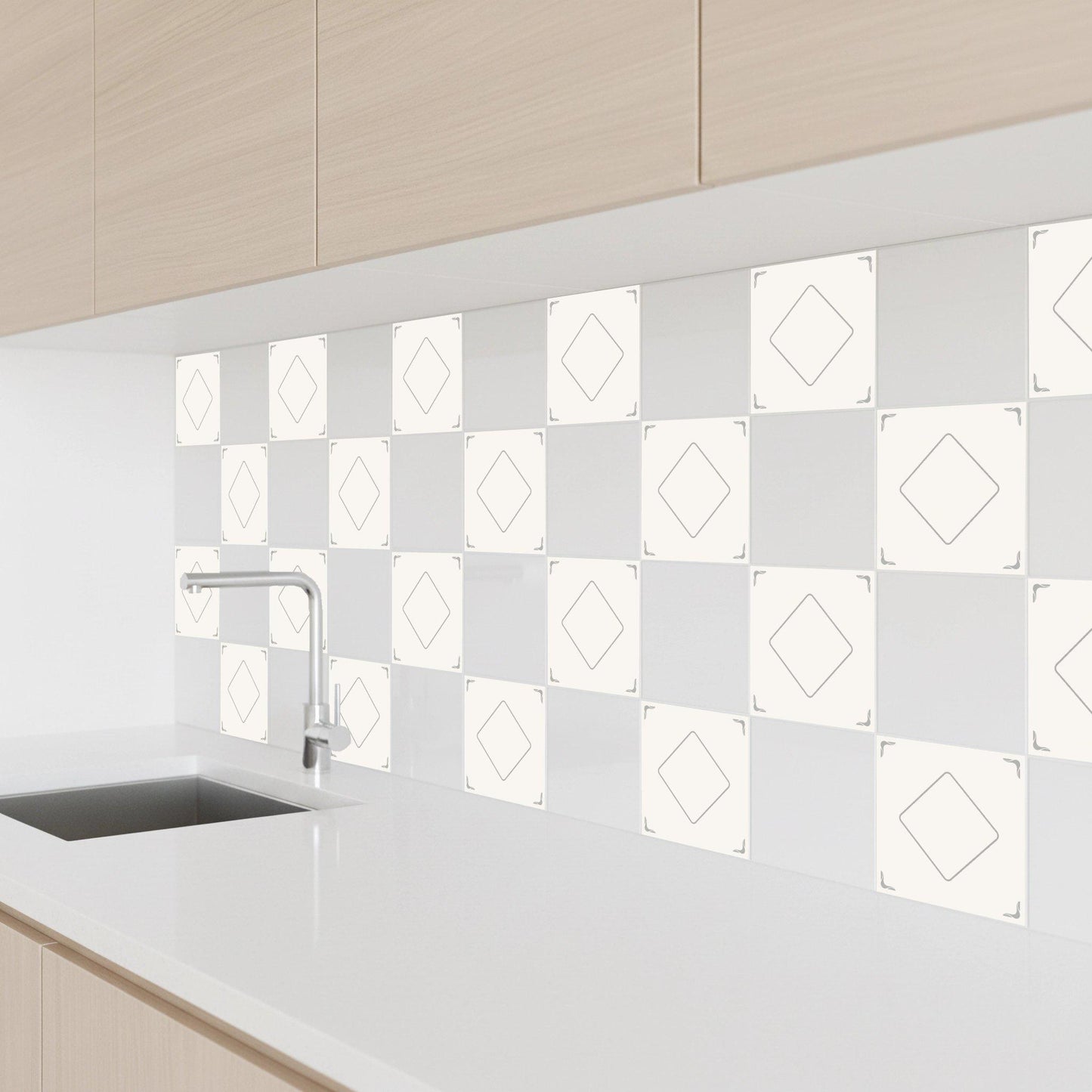 Fliese Cadaqués Minimalistisch · Klassisches Keramik-Ornament