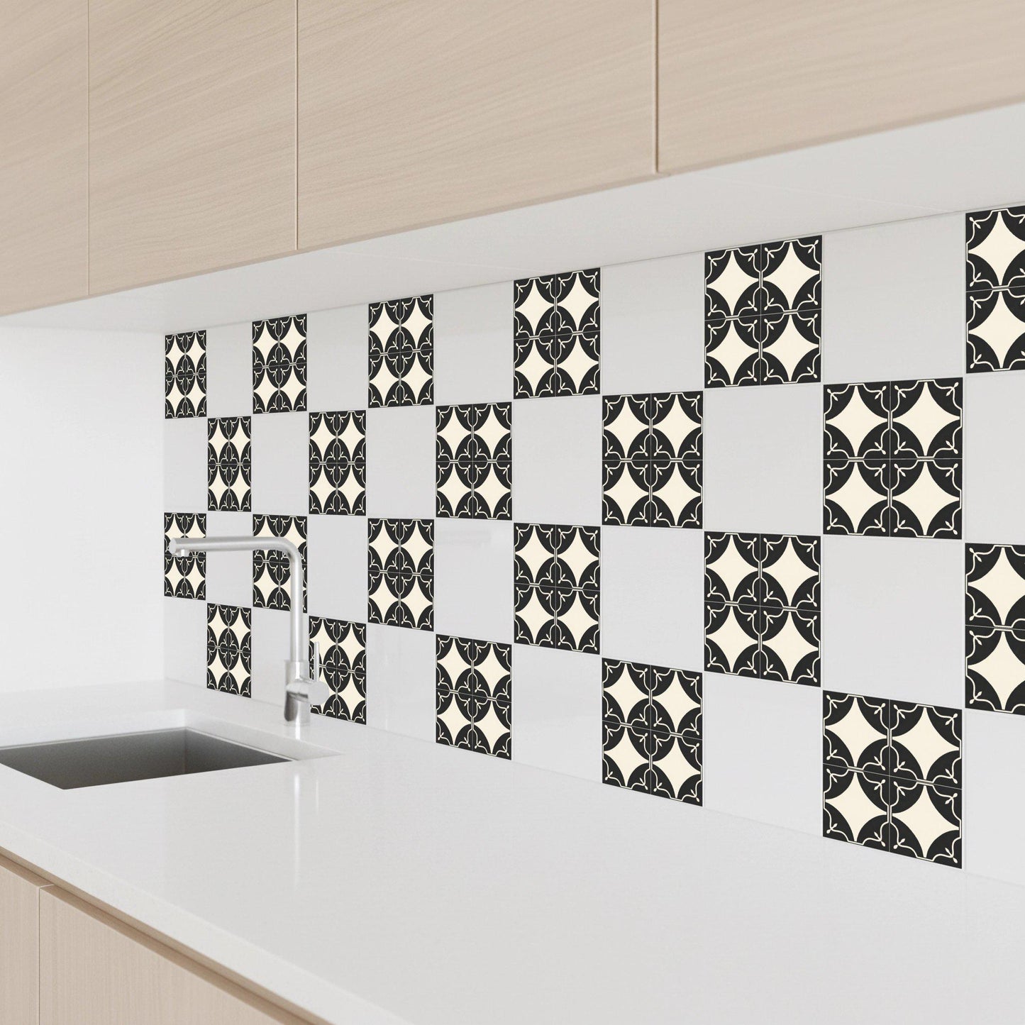 Azulejo Lyon Noir