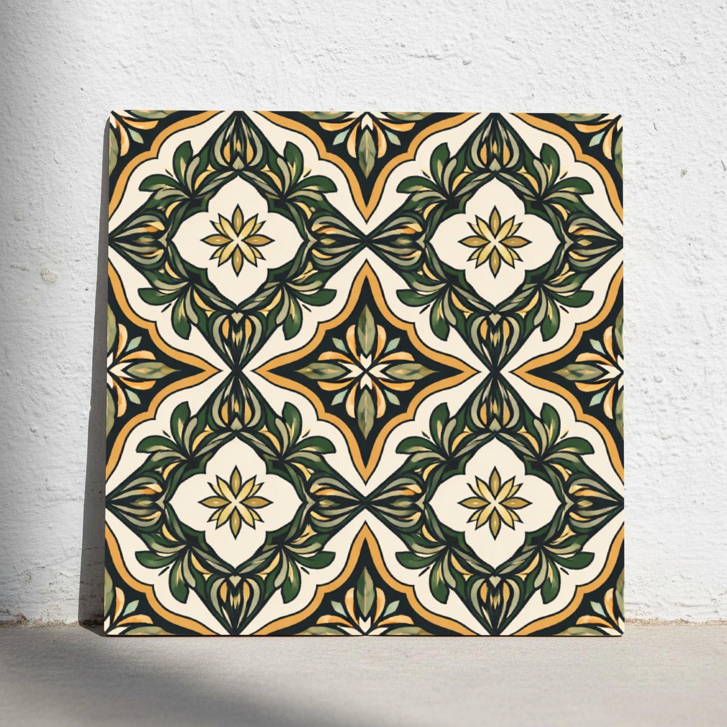 Azulejo Olivo Grove de herencia tradicional