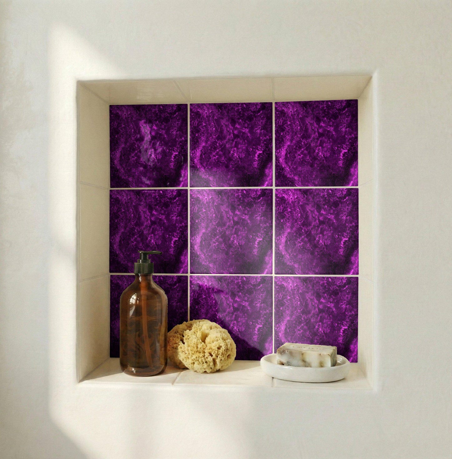 Azulejo Amethyst Glow