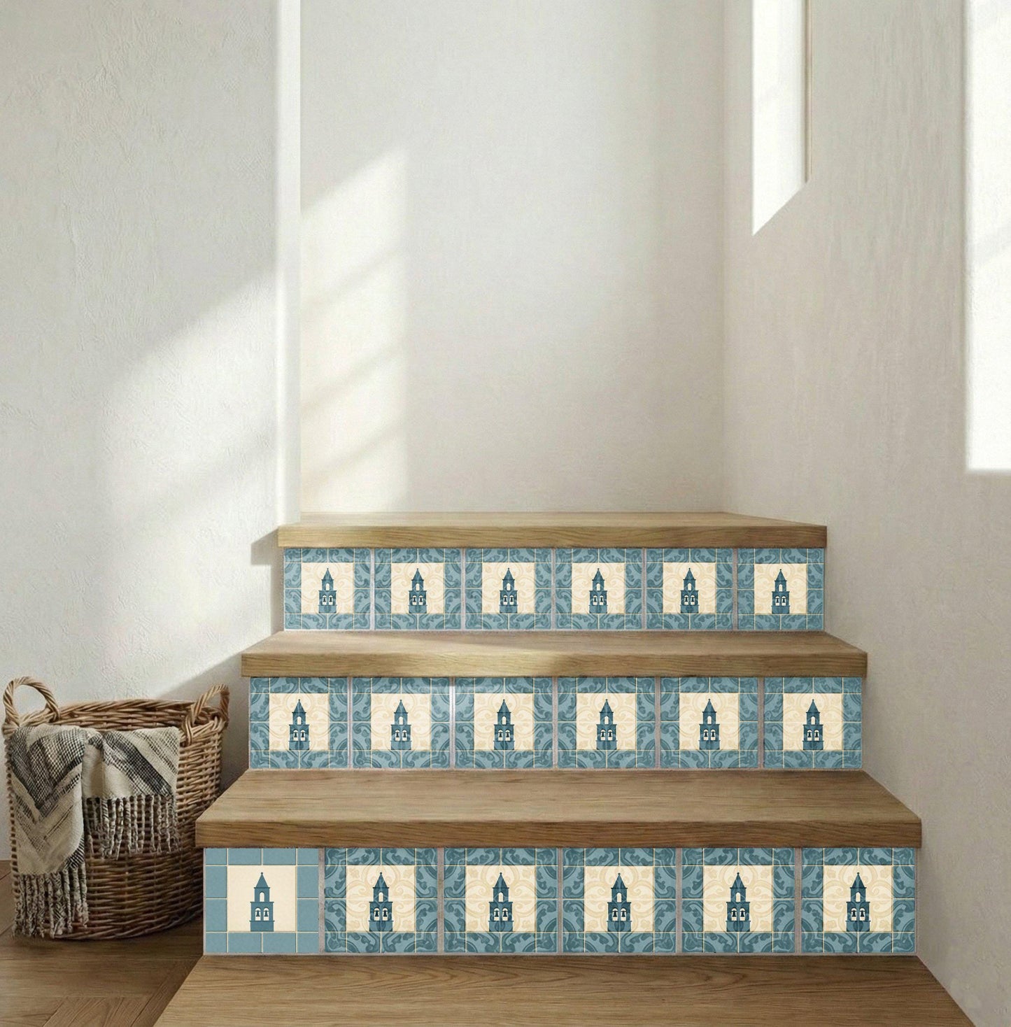Bell Tower Mediterran — Keramikfliese, Spanisches Erbe-Design