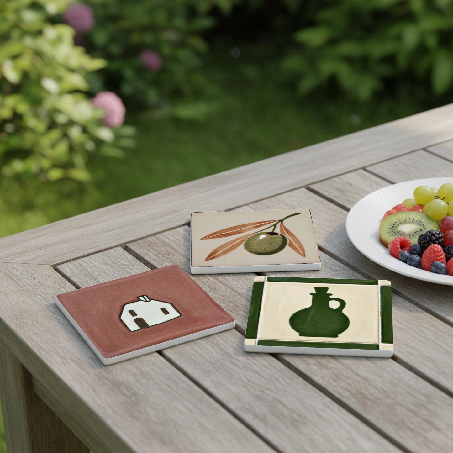 Posavasos Ibiza Mediterranean Tile