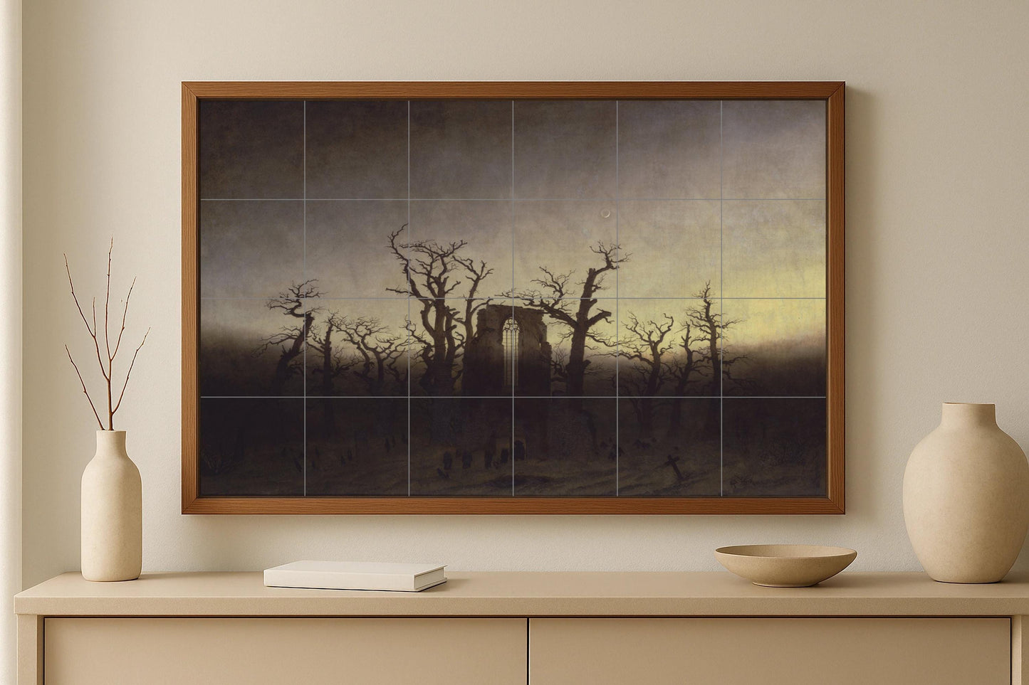 Abadía di Oakwood — Murale in Piastrelle di Ceramica · Murale a Motivi Decorativi