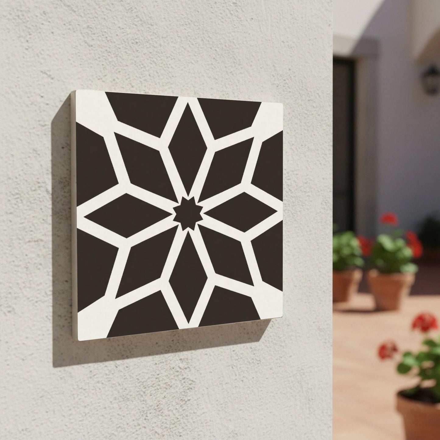 Vienna Geometric · Ceramic Wall Tile — Contemporary Geometric Décor