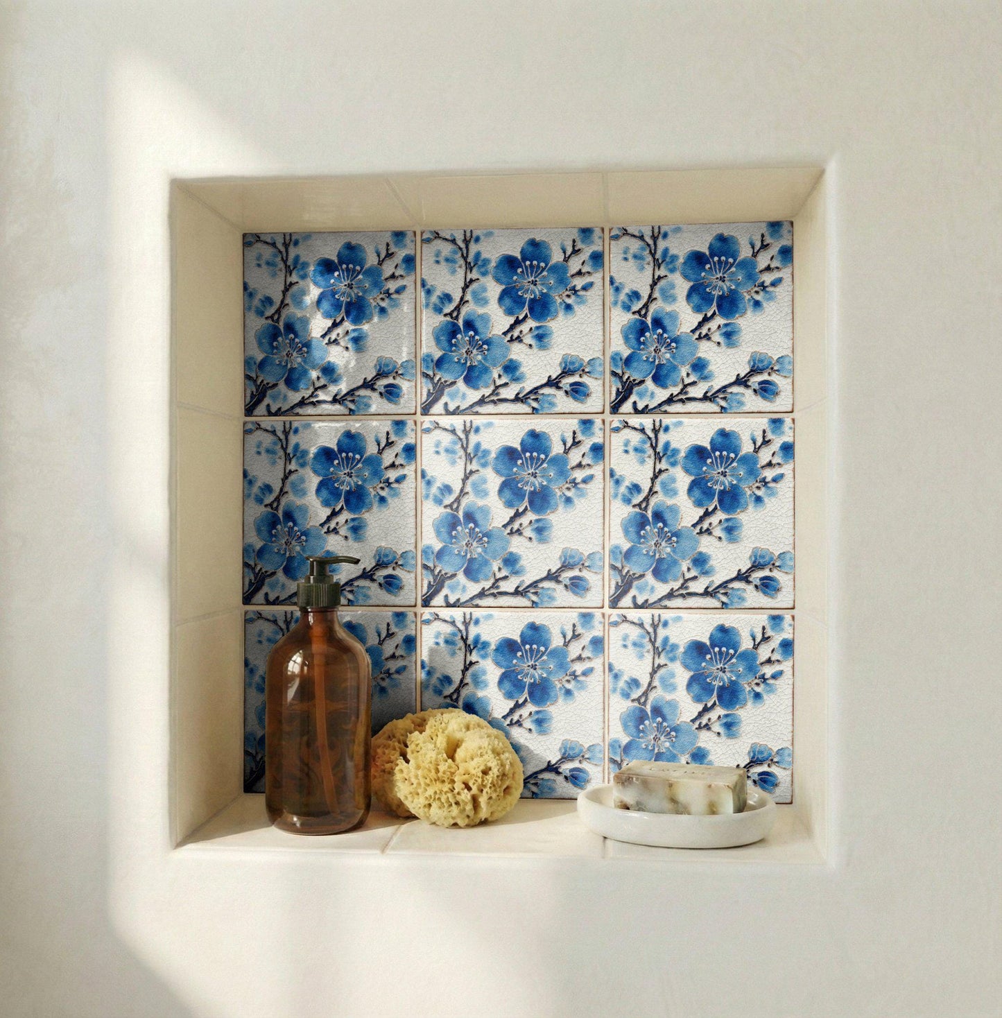 Ceramic Tile Krakow Poland — Nature Motif Décor