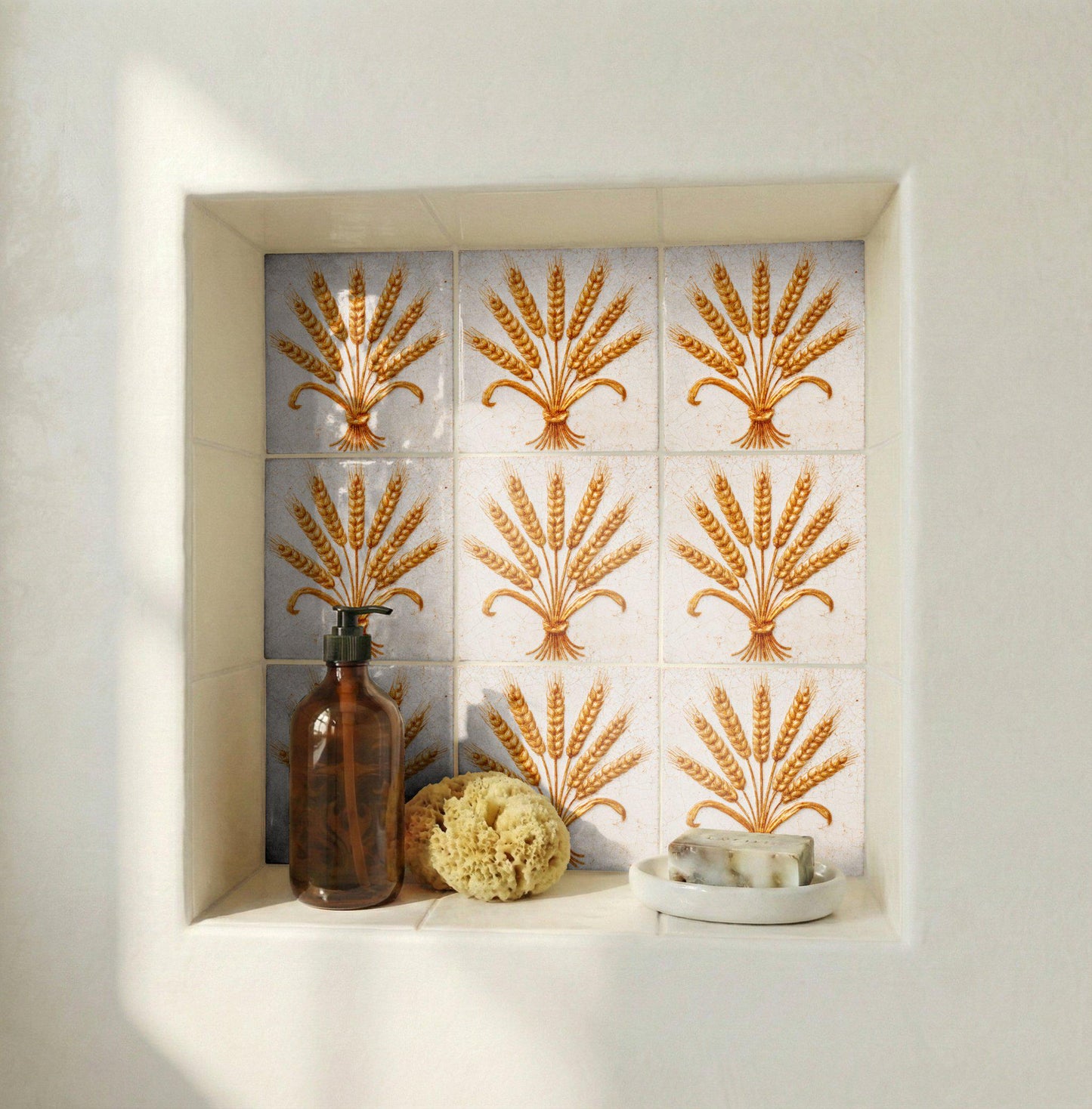 Tarragona Spain — Mediterranean Kitchen Tile Decorative Tile