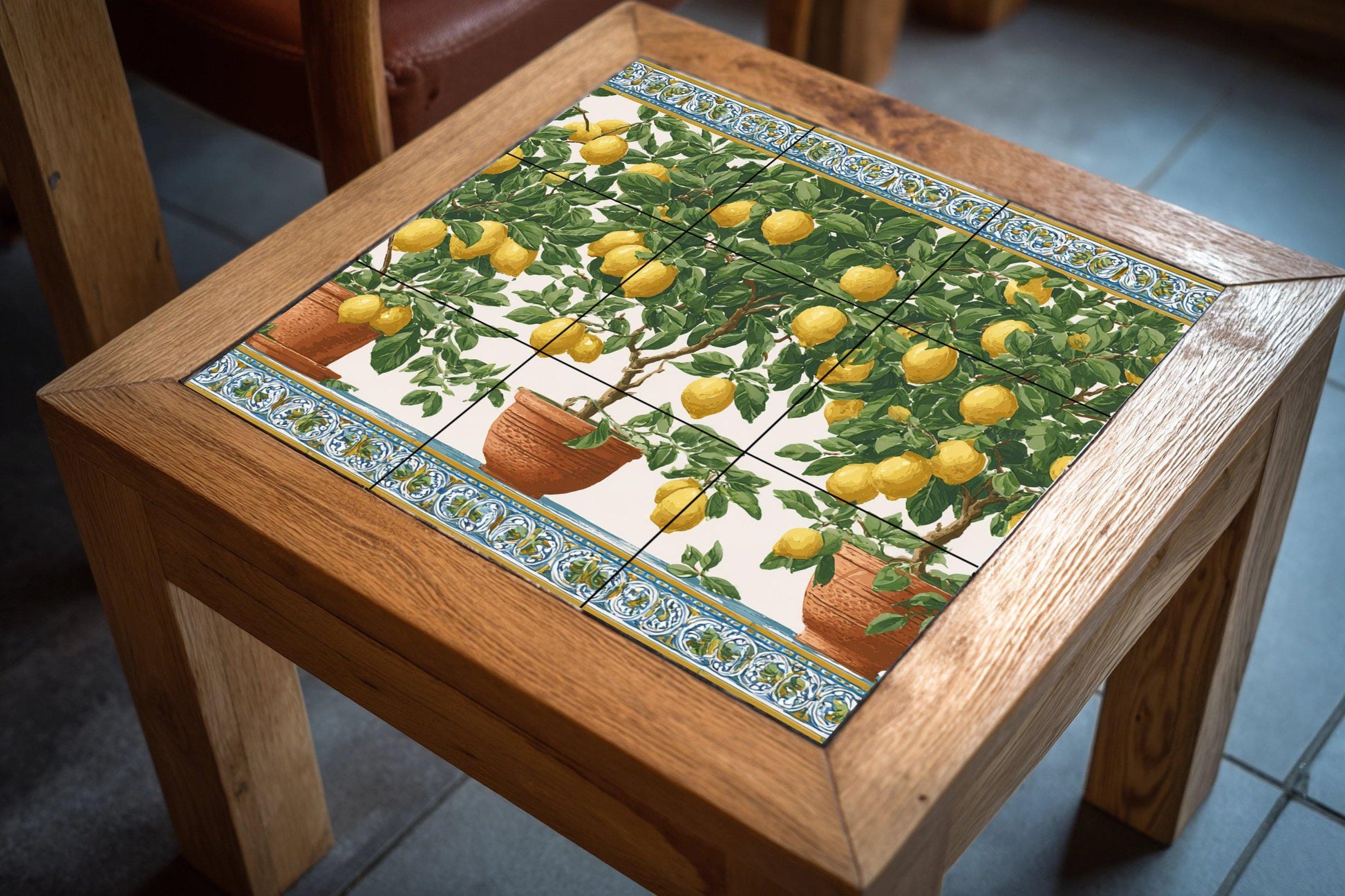 Lemon Tree — Countryside Kitchen Art · Tile Wall Art