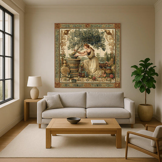 Goddess Roman · Ceramic Wall Mural — Legends & Epic Art