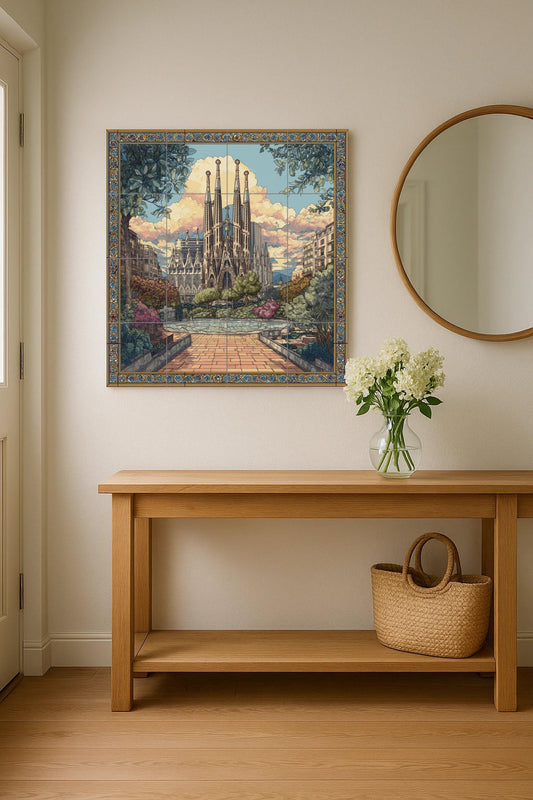 Holy Family — Museum Art Reproduction · Tile Wall Art