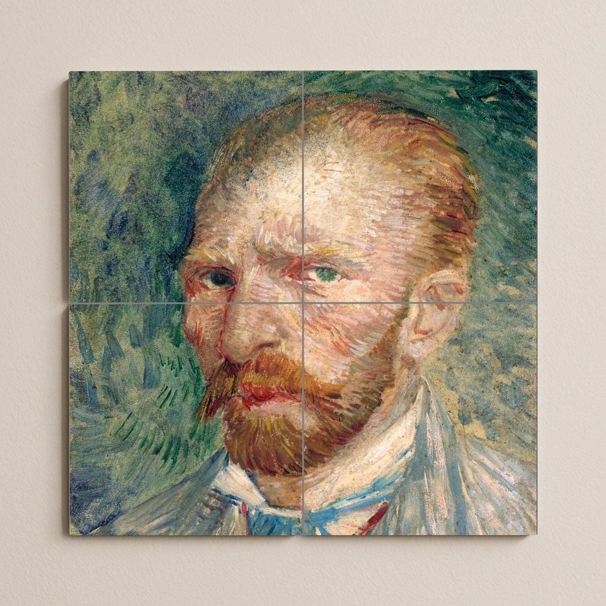 Mural de autorretrato de Van Gogh