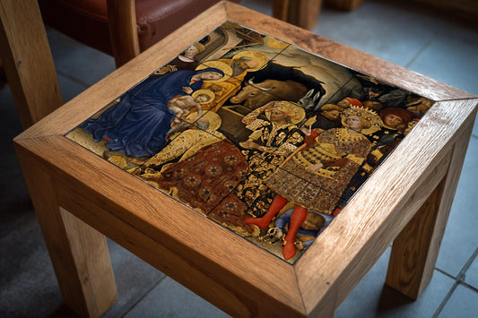 Adoration of the Magi — Devotional Tile Art · Ceramic Tile Mural