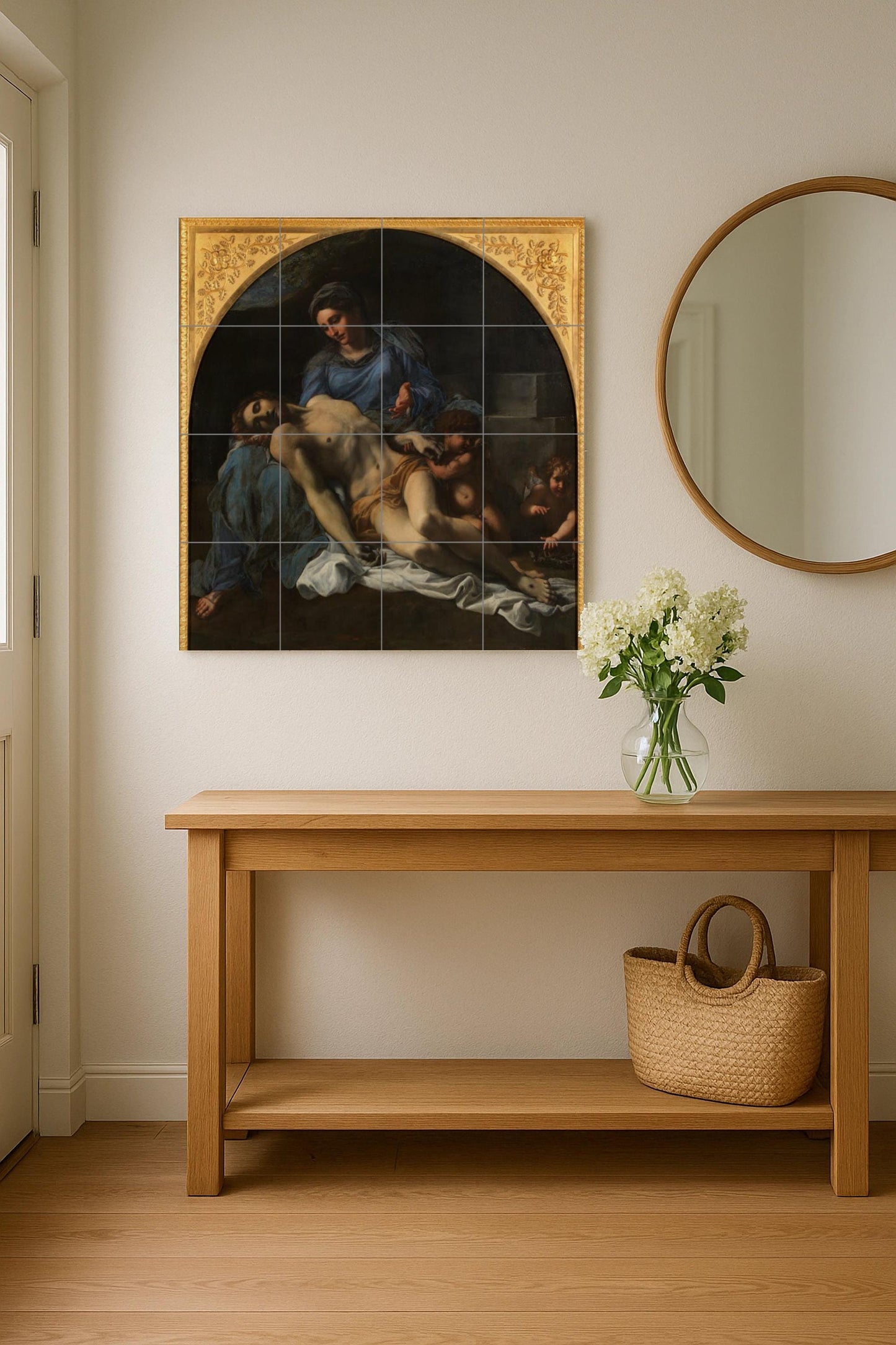 Piedad — Sacred & Religious Art · Ceramic Tile Mural