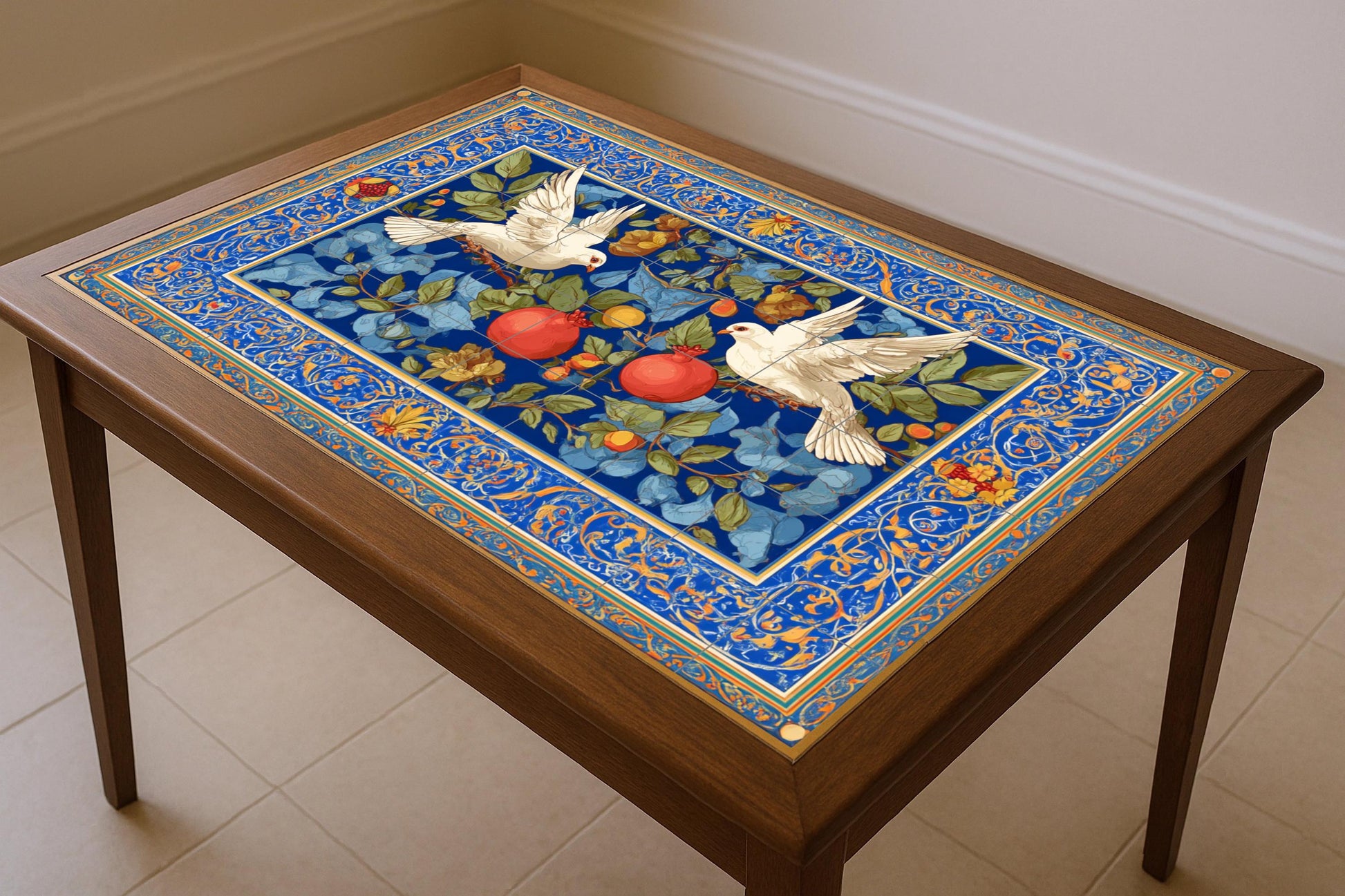Hermoso Azulejo Mural · Ceramic Wall Mural — Garden & Scenery Décor