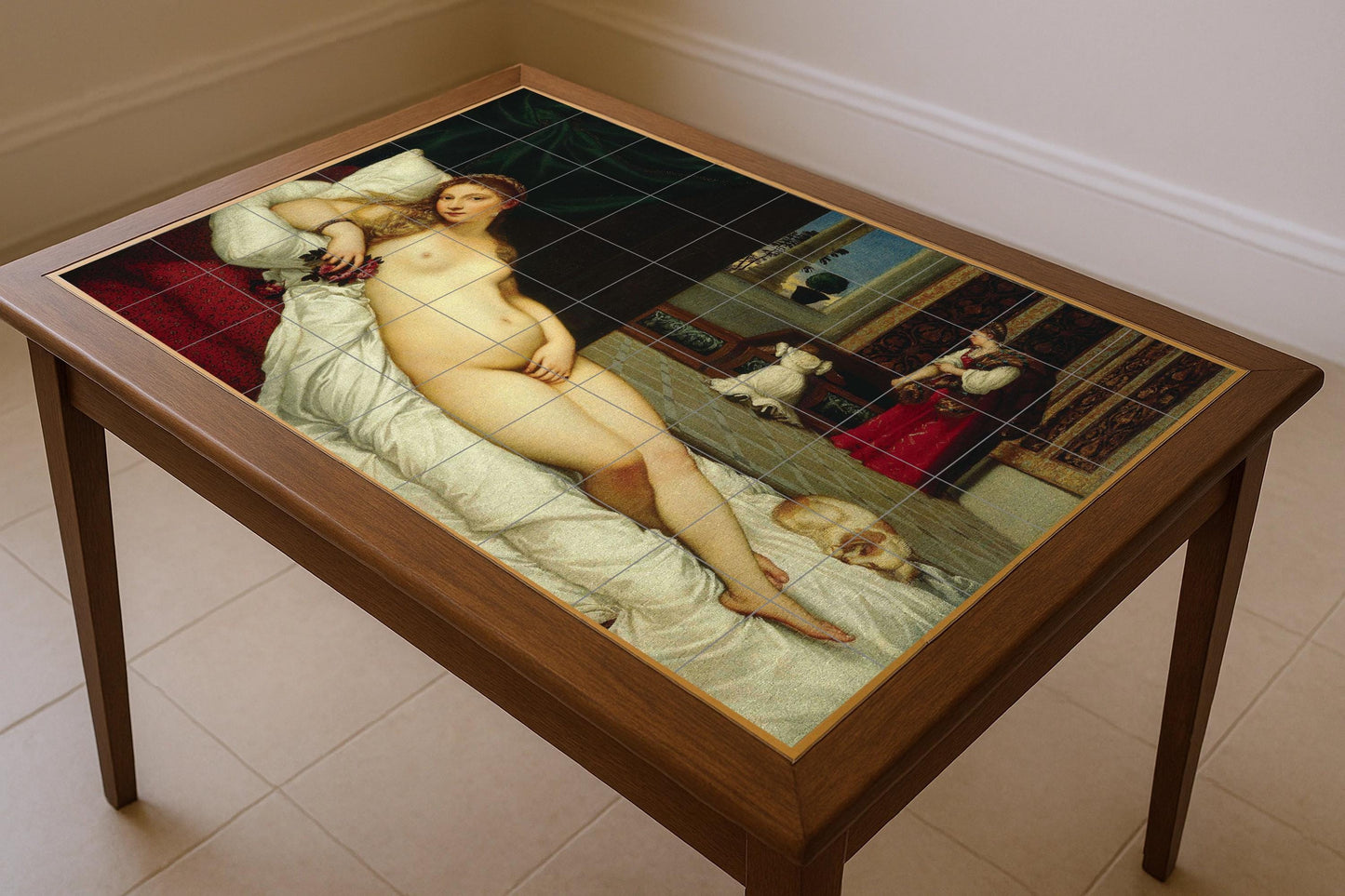 Vénus de Urbino · Fresque Céramique — Art de Galerie