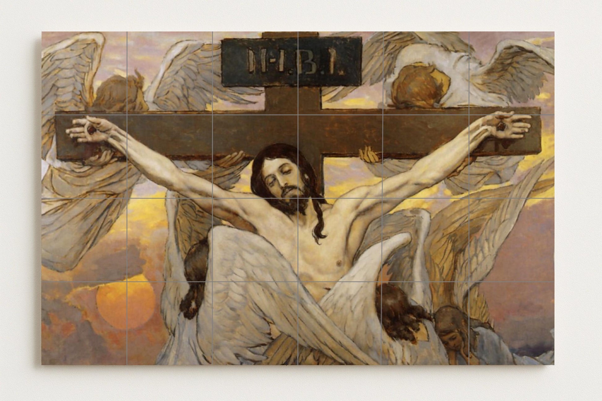 Crocifissione — Arte Sacra e Religiosa, Arte da Parete in Ceramica