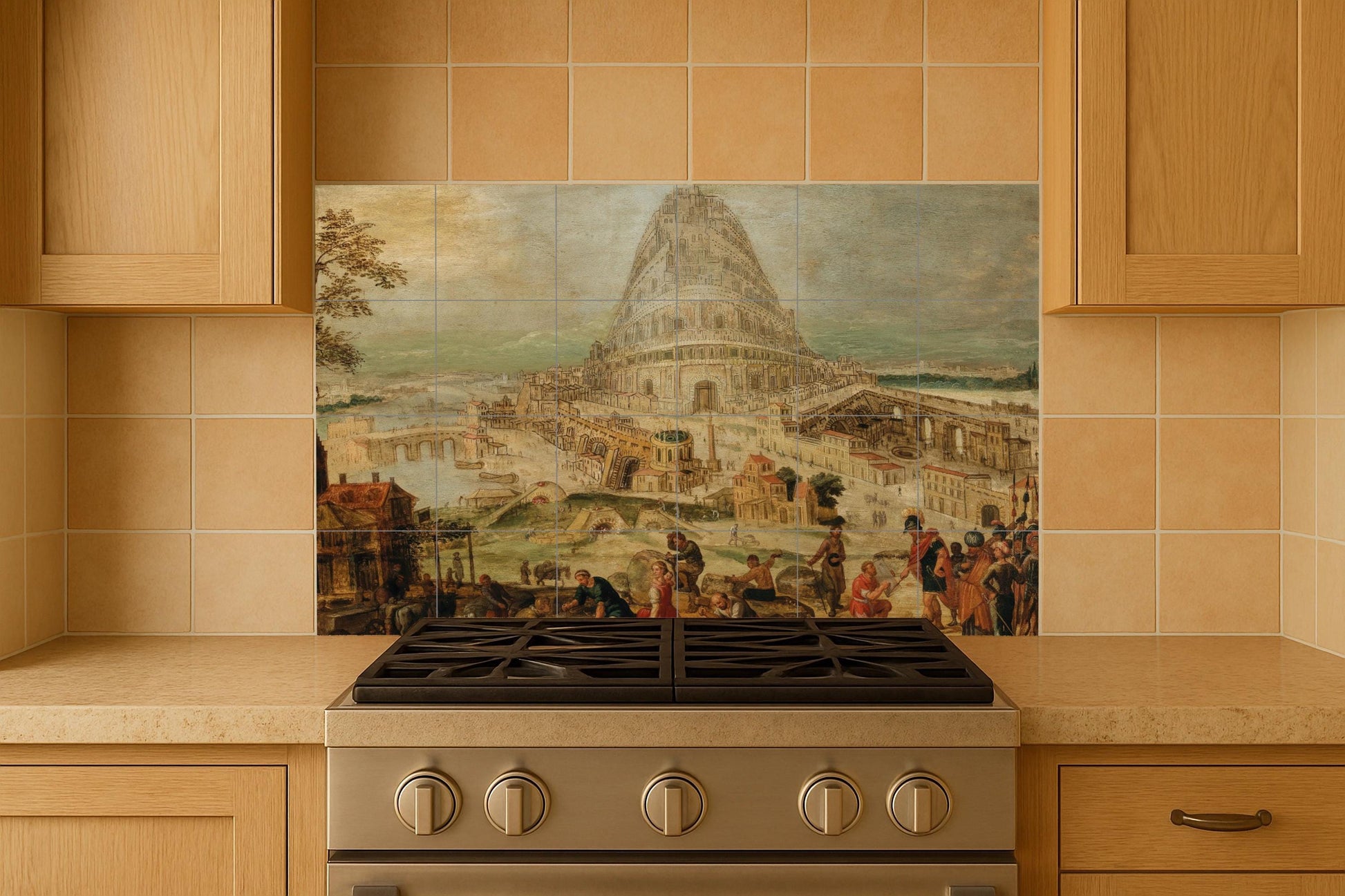 Mural de la Torre de Babel