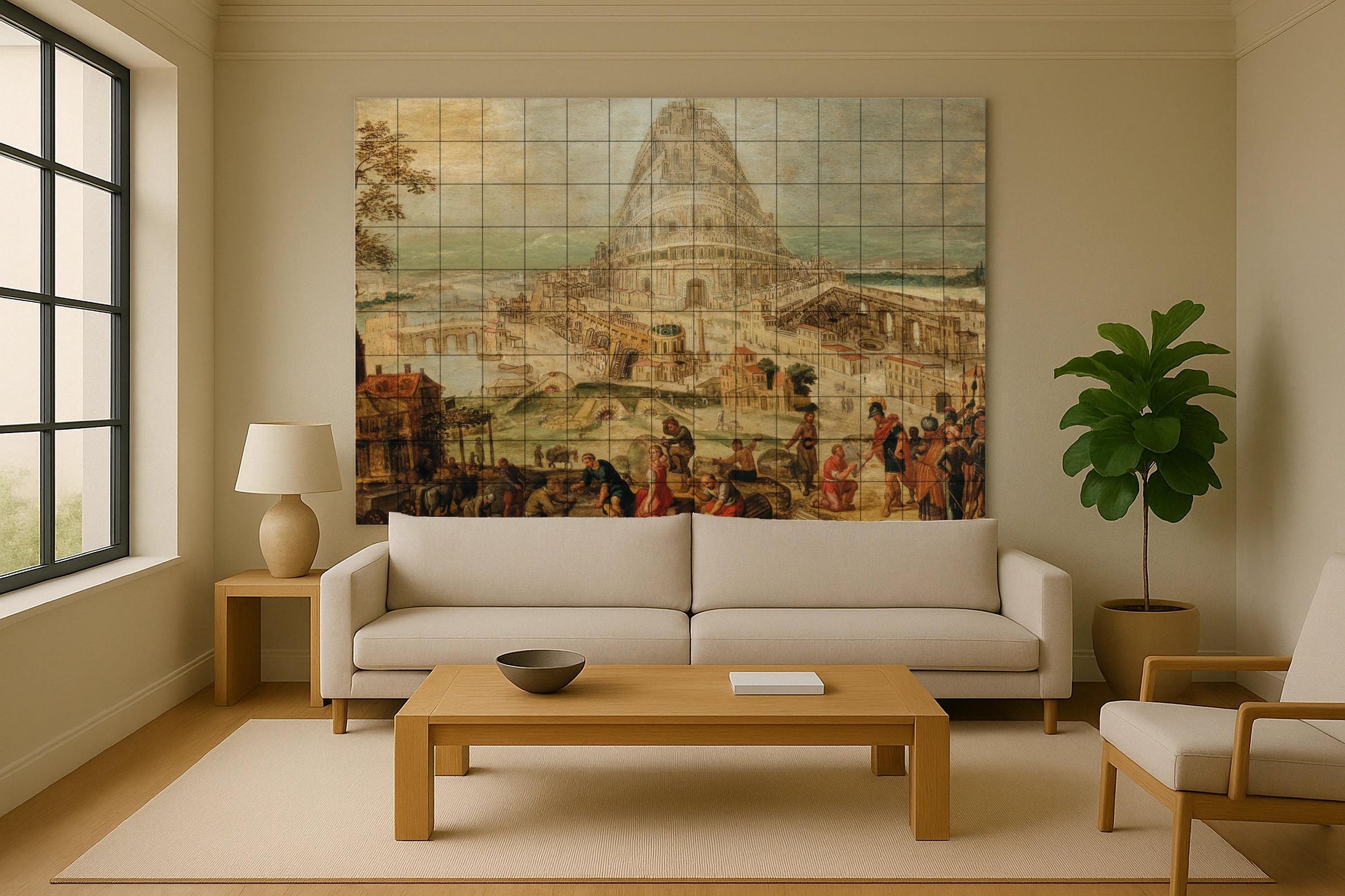 Mural de la Torre de Babel