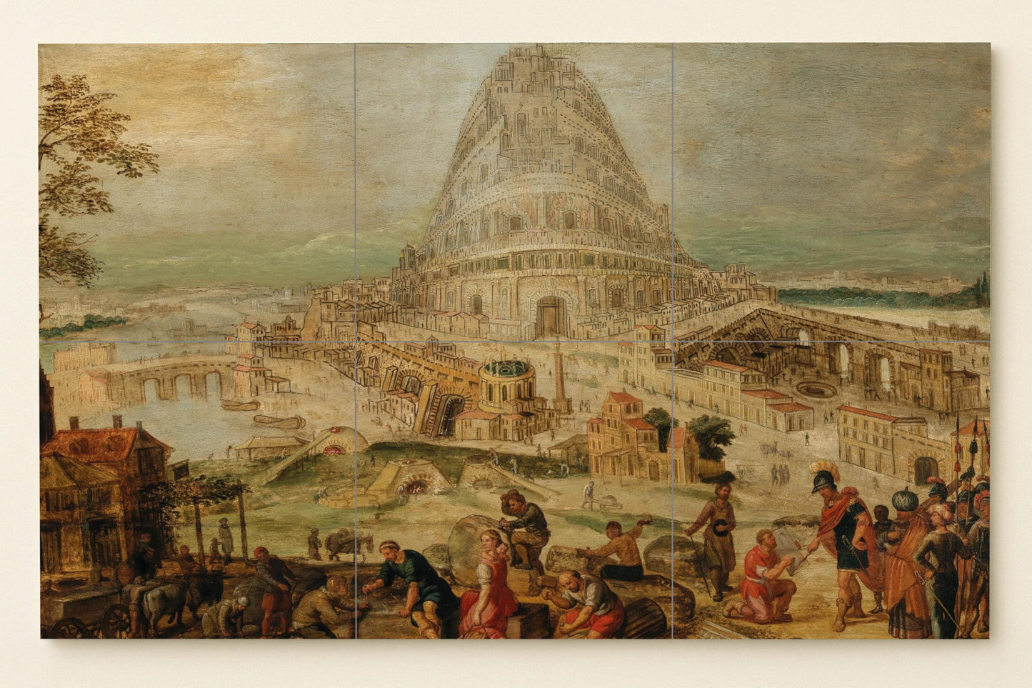 Mural de la Torre de Babel
