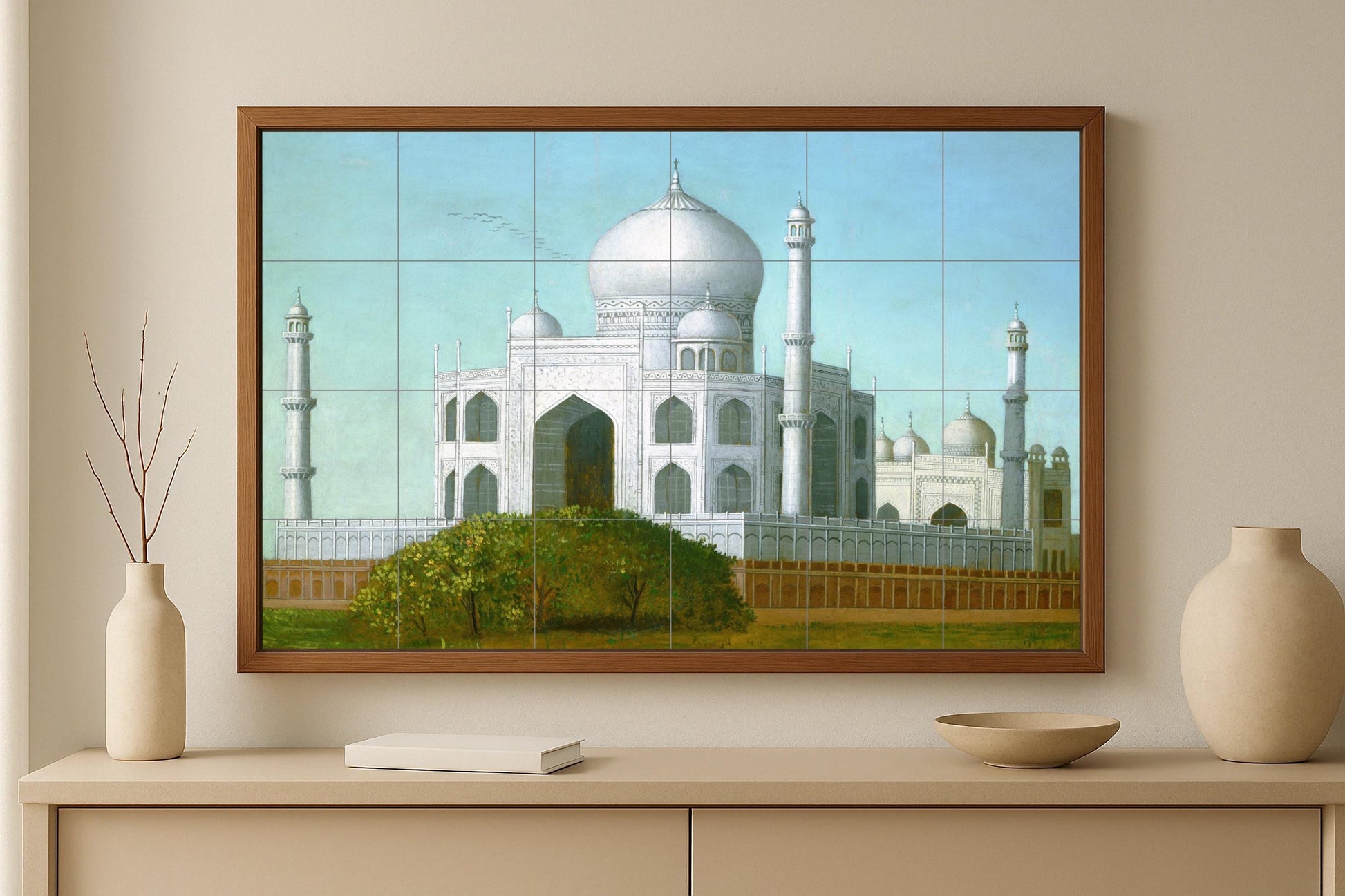 Taj Mahal — City & Landmark Art · Tile Wall Art