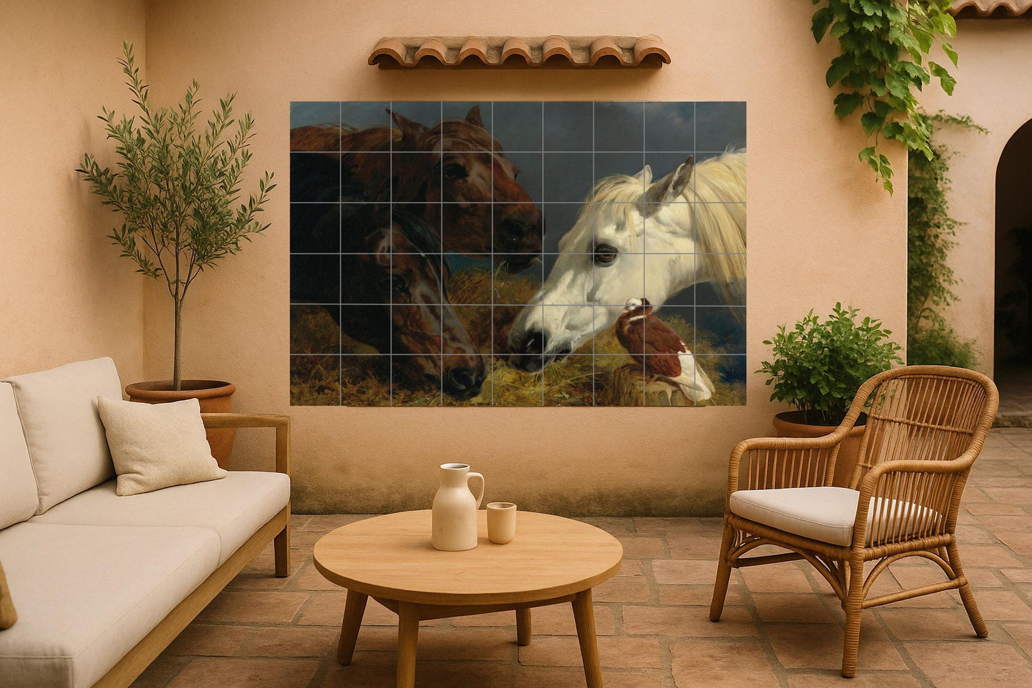 Art Equine — Wildlife Wall Décor · Tile Wall Art