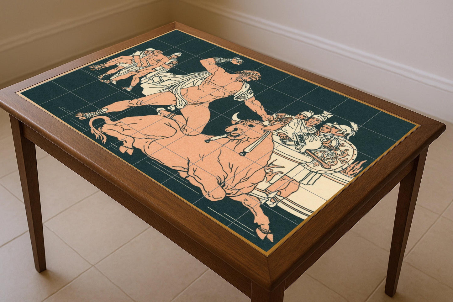 Mitos griegos · Murale Ceramico — Arte Mitologica da Parete