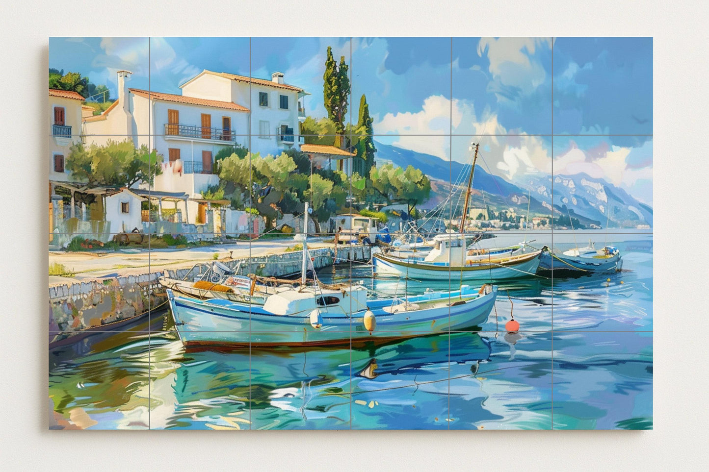 Mallorca — Maritime Tile Art · Ceramic Tile Mural