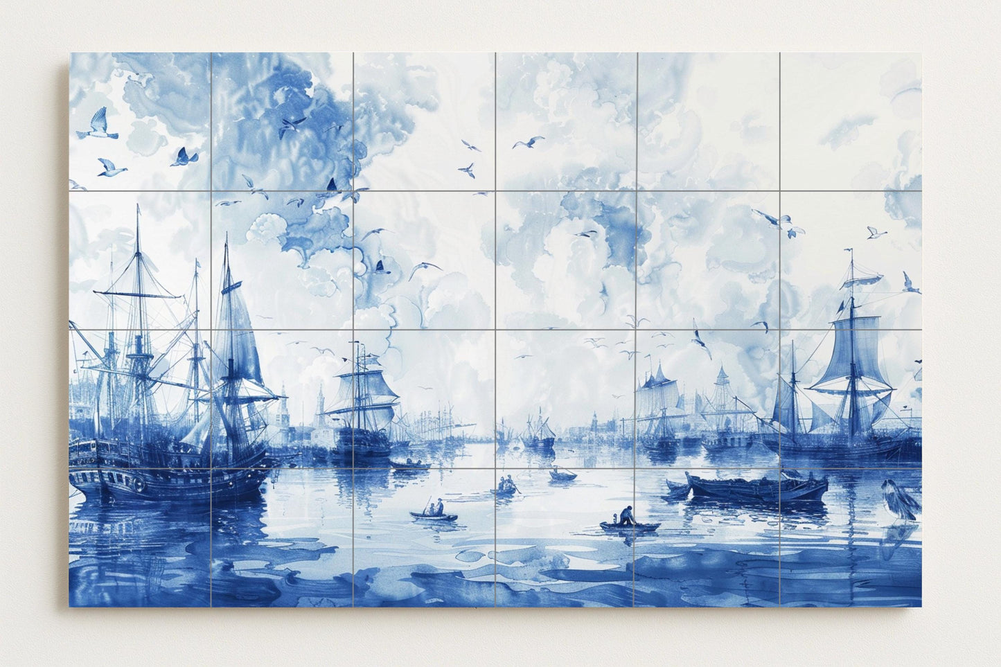 Maritime — Nautical Wall Décor · Ceramic Tile Mural
