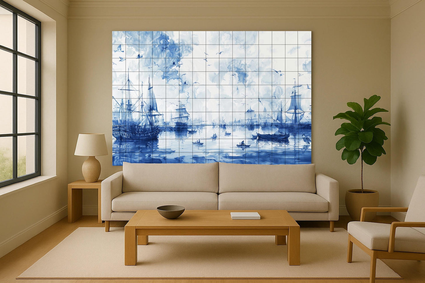 Maritime — Nautical Wall Décor · Ceramic Tile Mural