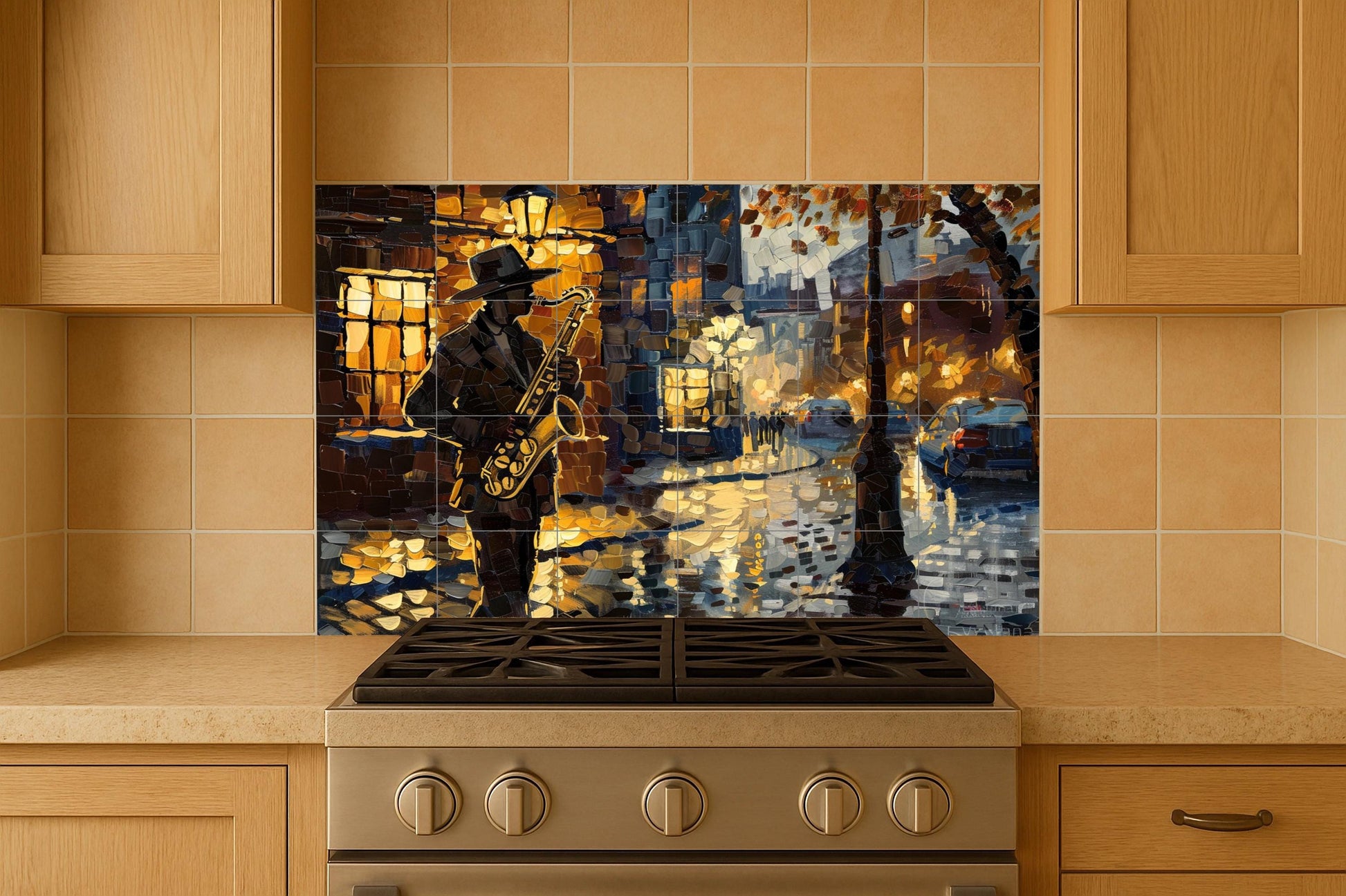 Jazz di Nueva Orleans — Decoro di Viaggio, Arte da Parete in Ceramica