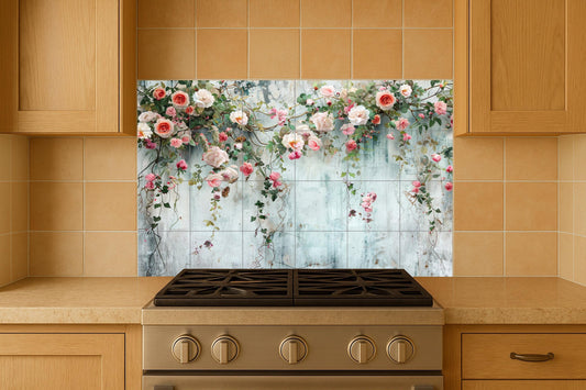 Castle French — Garden & Scenery Décor · Ceramic Tile Mural