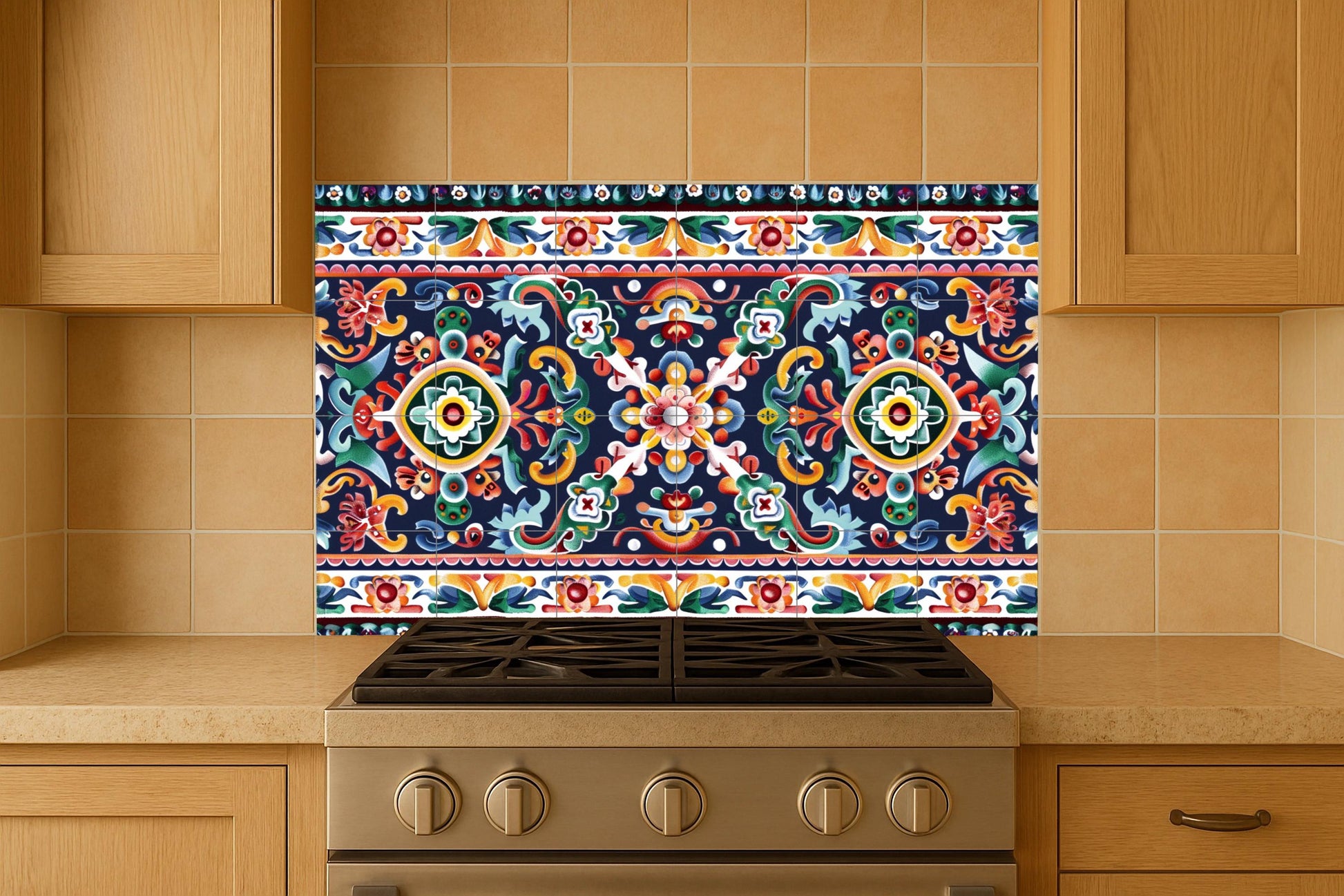 Talavera — Garden & Scenery Décor · Ceramic Tile Mural